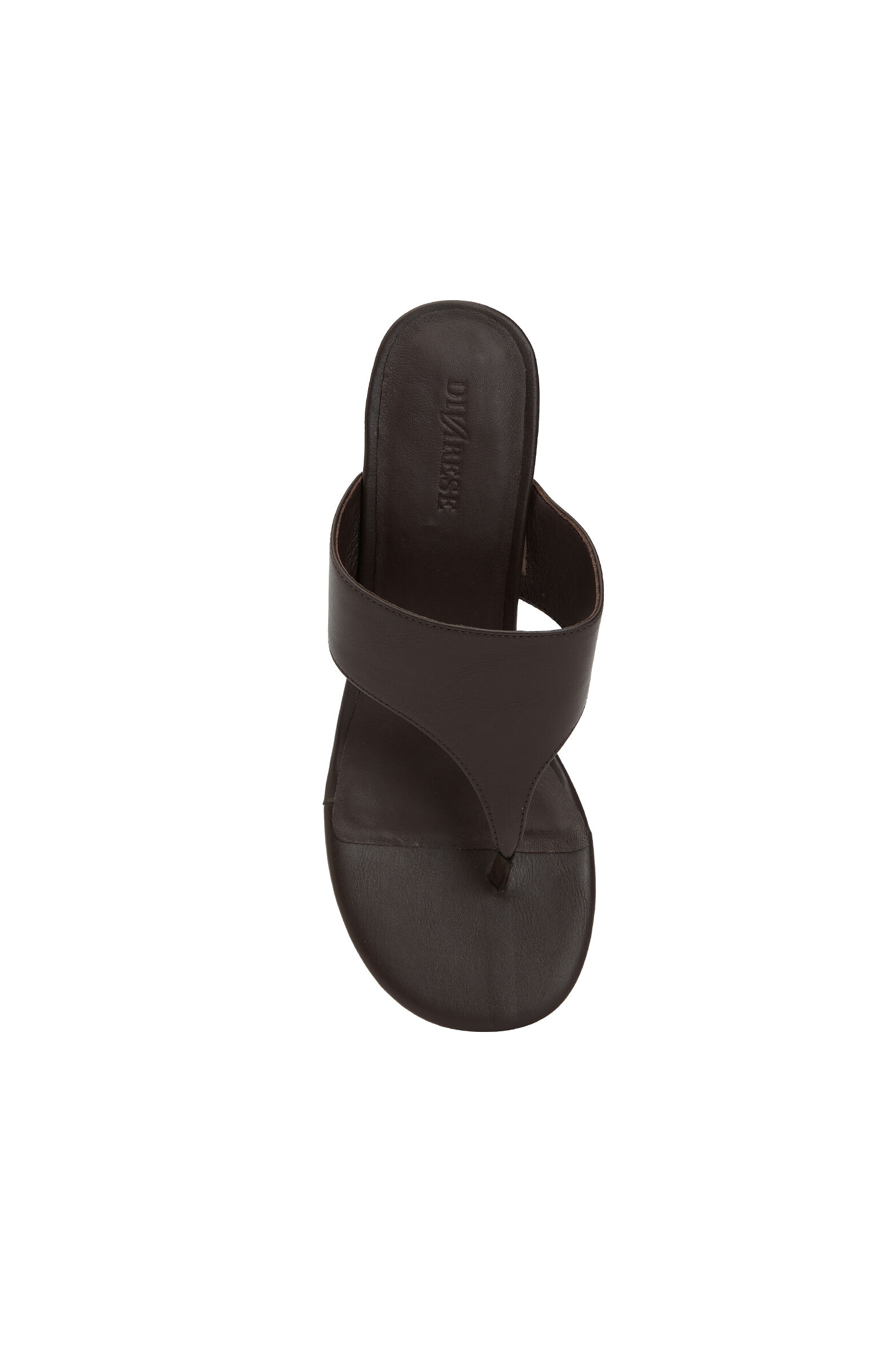 Kahverengi Parmak Detaylı Kadın Terlik