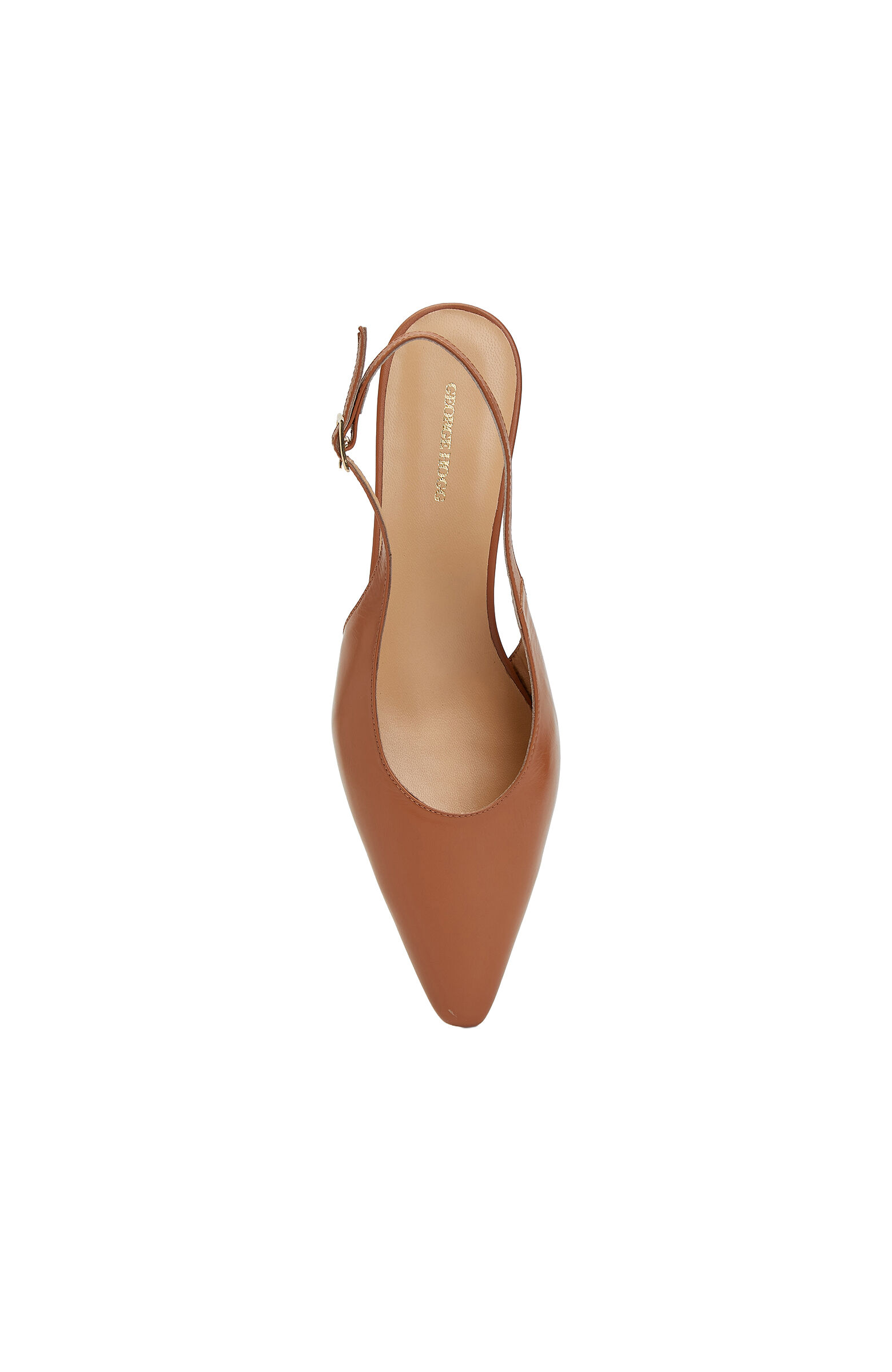 Taba Günlük Rahat Deri Stiletto