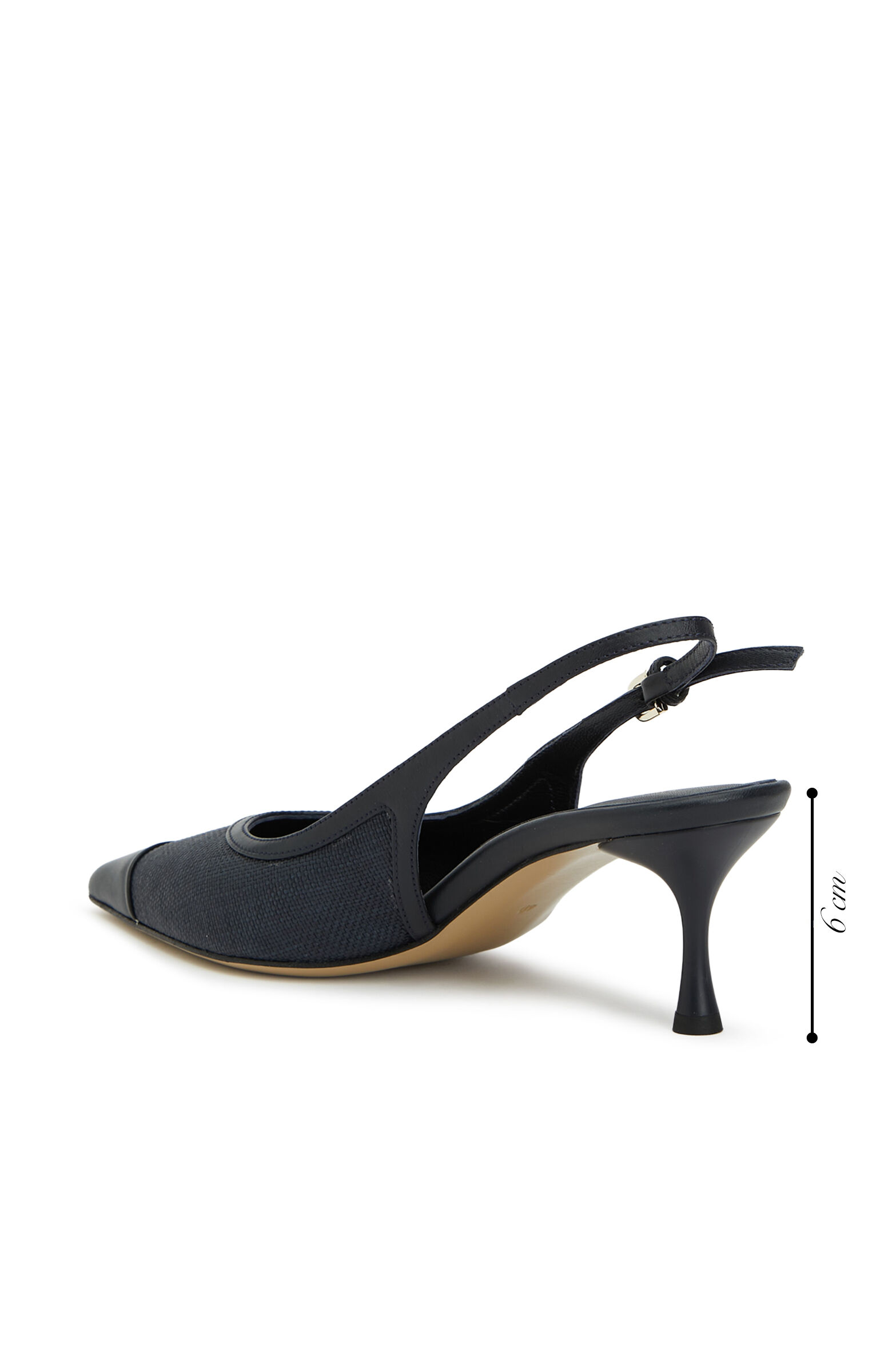 Lacivert Günlük Rahat Keten Gova