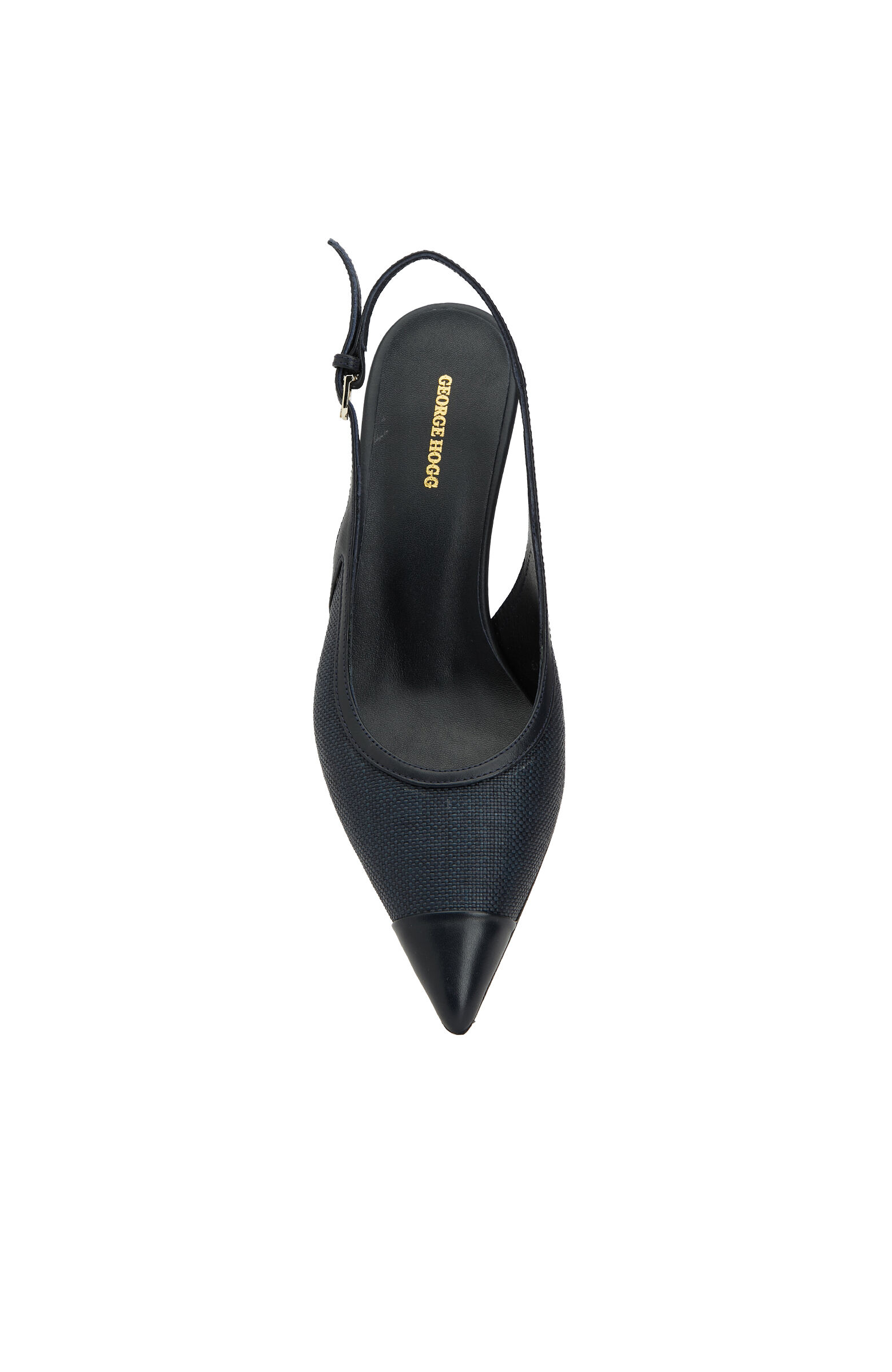 Lacivert Günlük Rahat Keten Gova