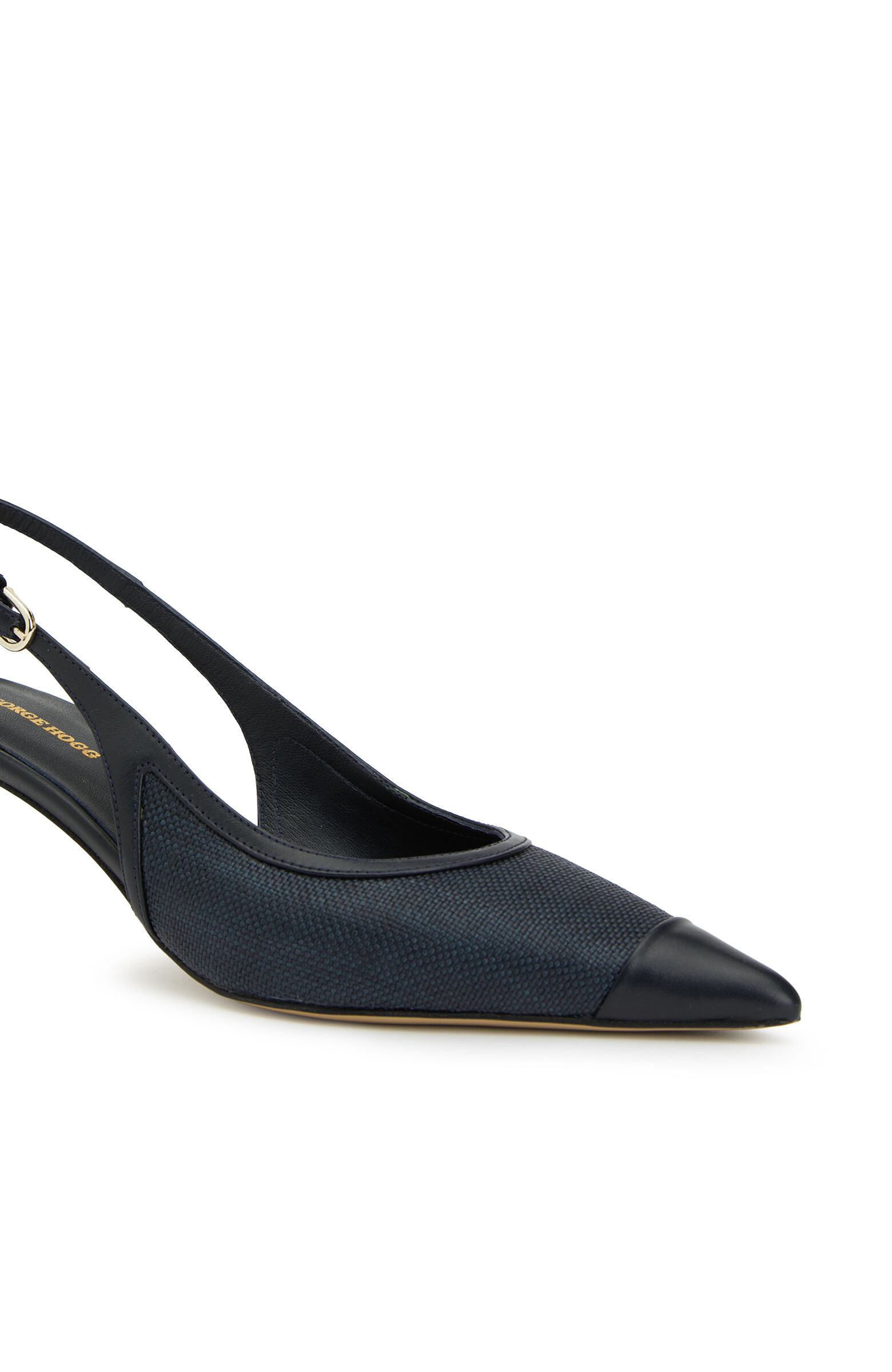 Lacivert Günlük Rahat Keten Gova