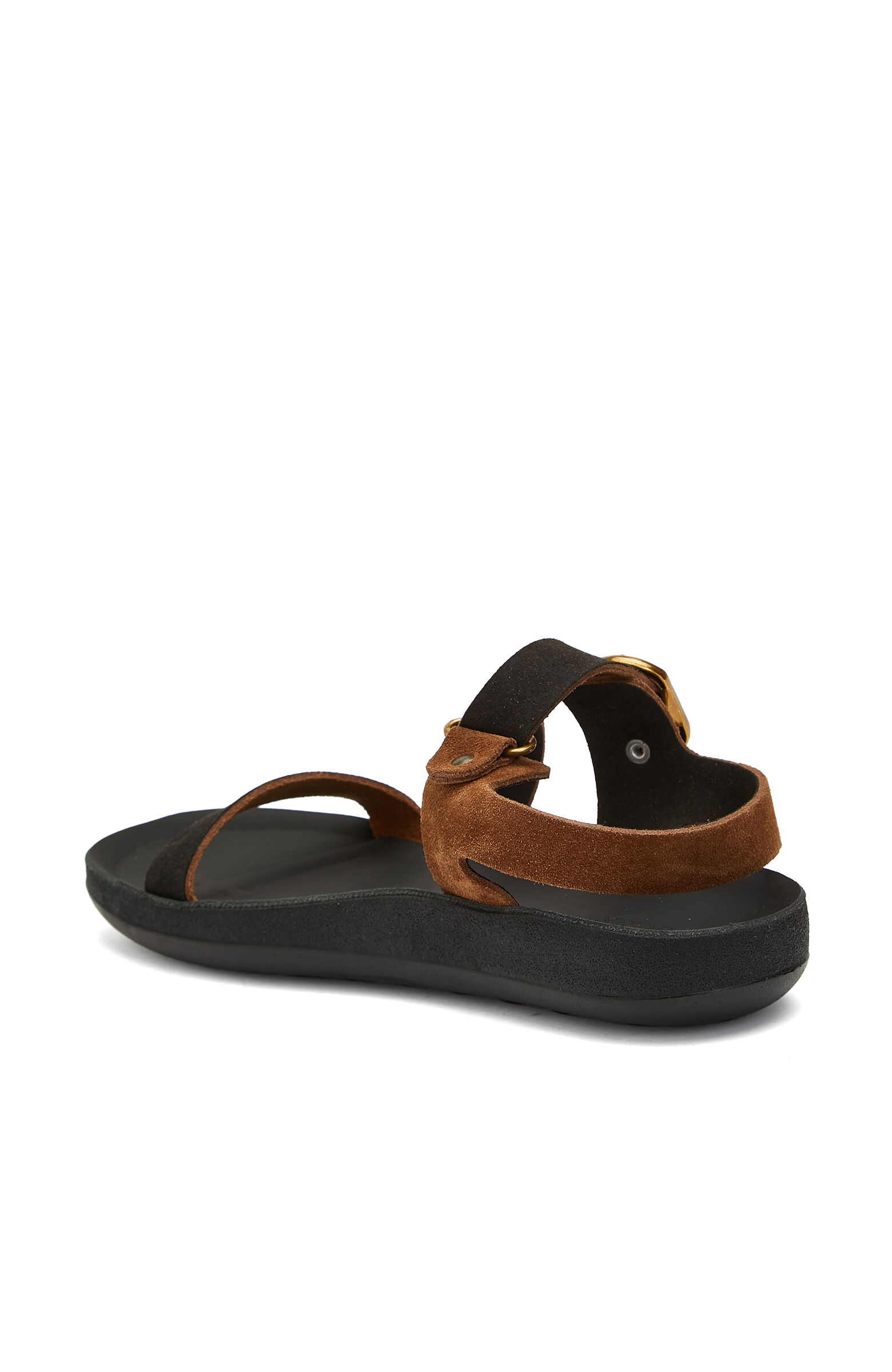 Black Patterned Casual Casual Women's Suede Sandals