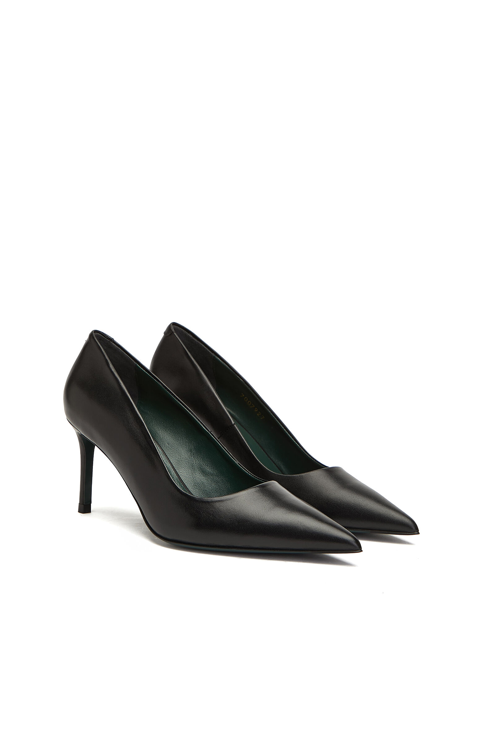 Brown Leather Stiletto