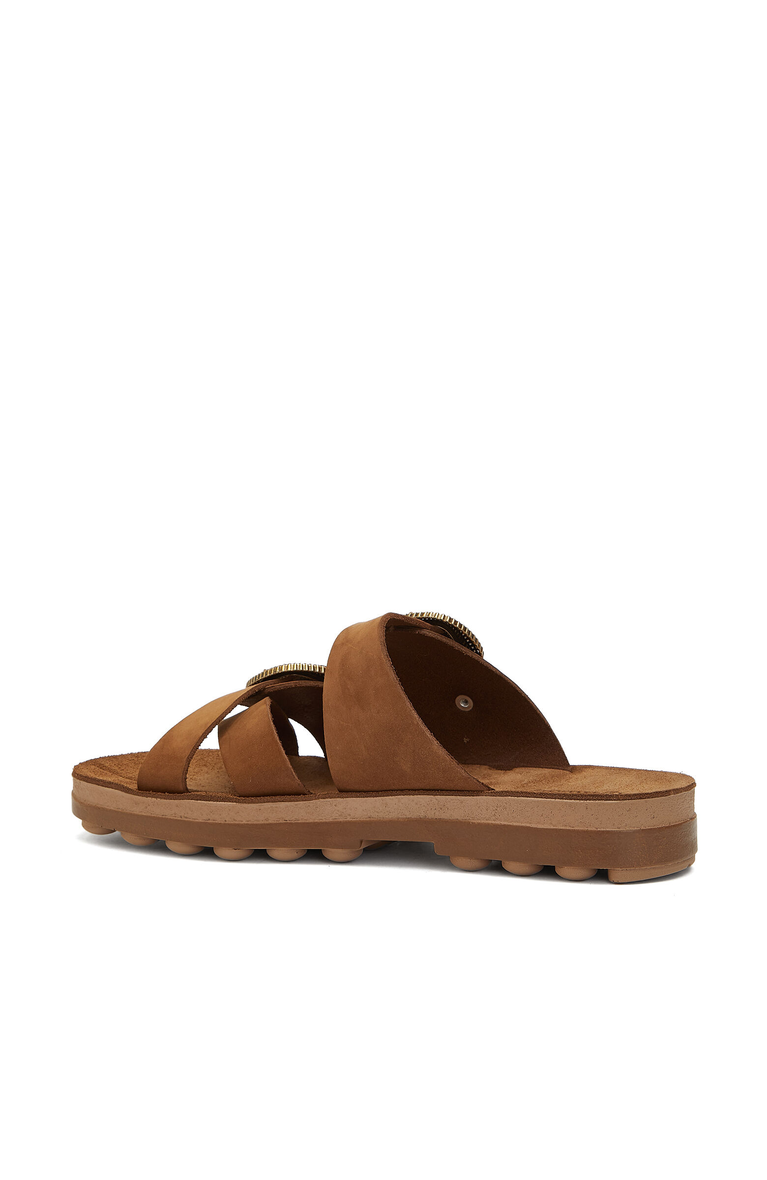 Tan Women's Casual Comfortable Nubuck Slippers