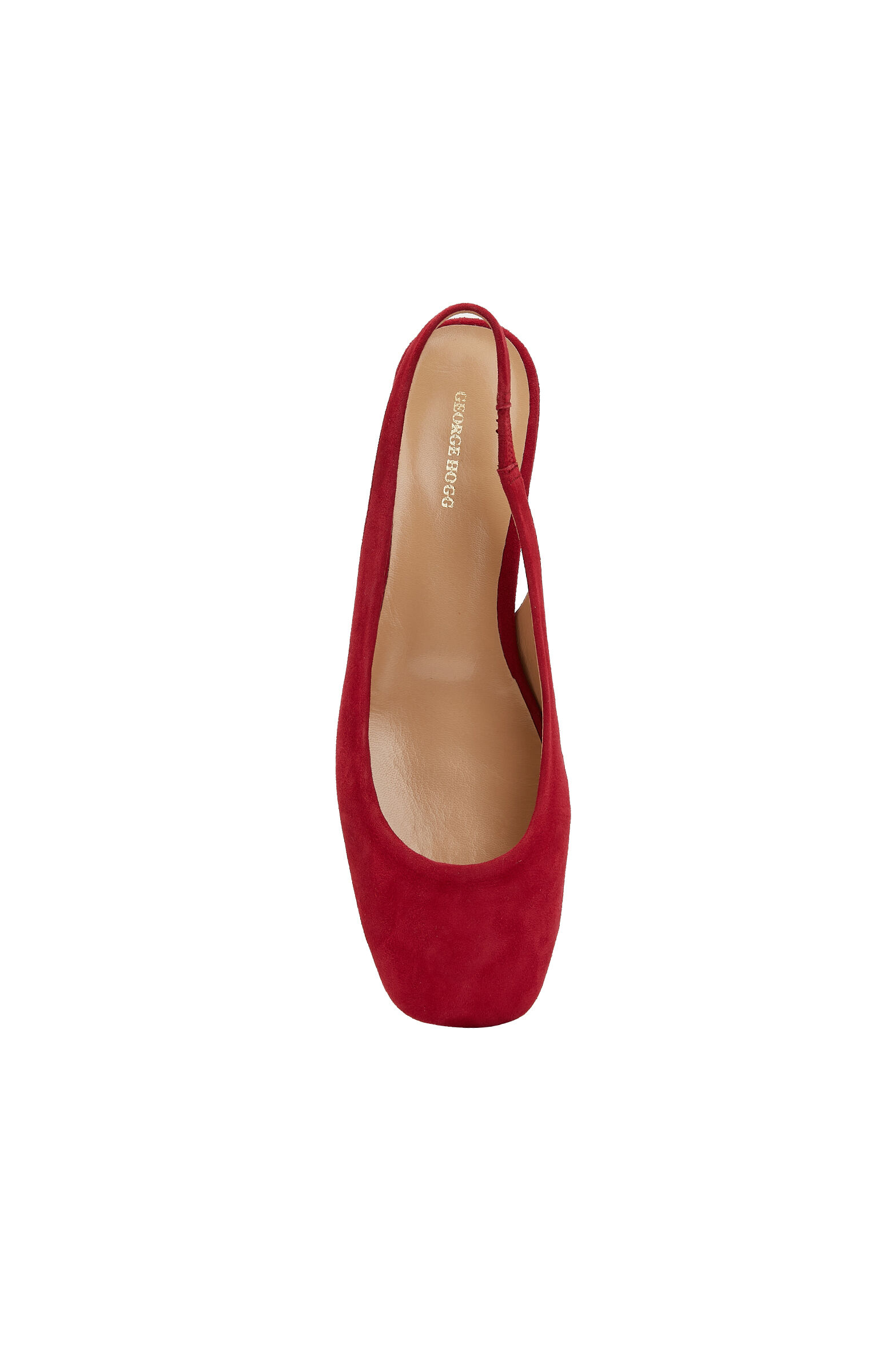 Kırmızı Günlük Rahat Deri Babet