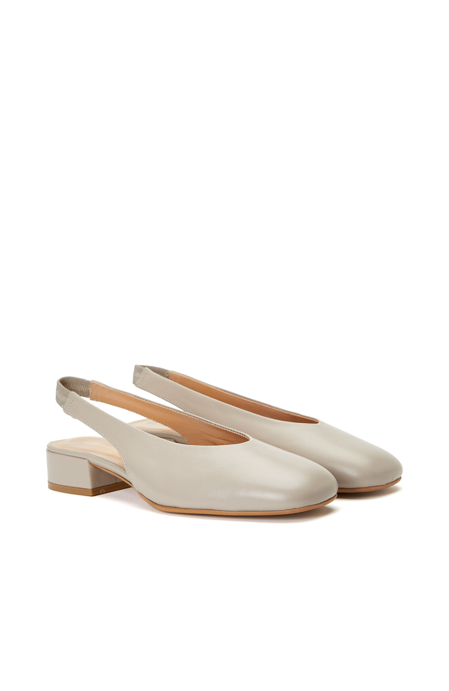 Nude Casual Comfortable Leather Ballet Flats