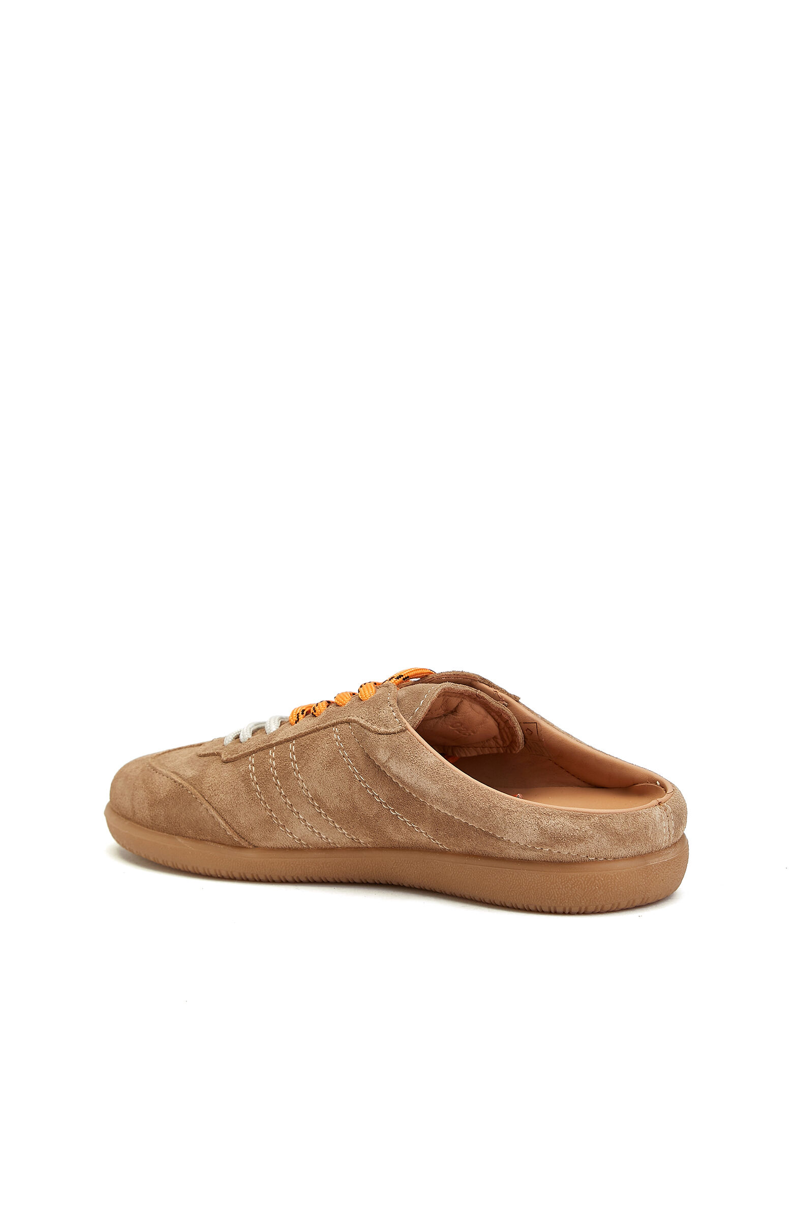 Bej Sneaker Görünümlü Kadın Deri Terlik