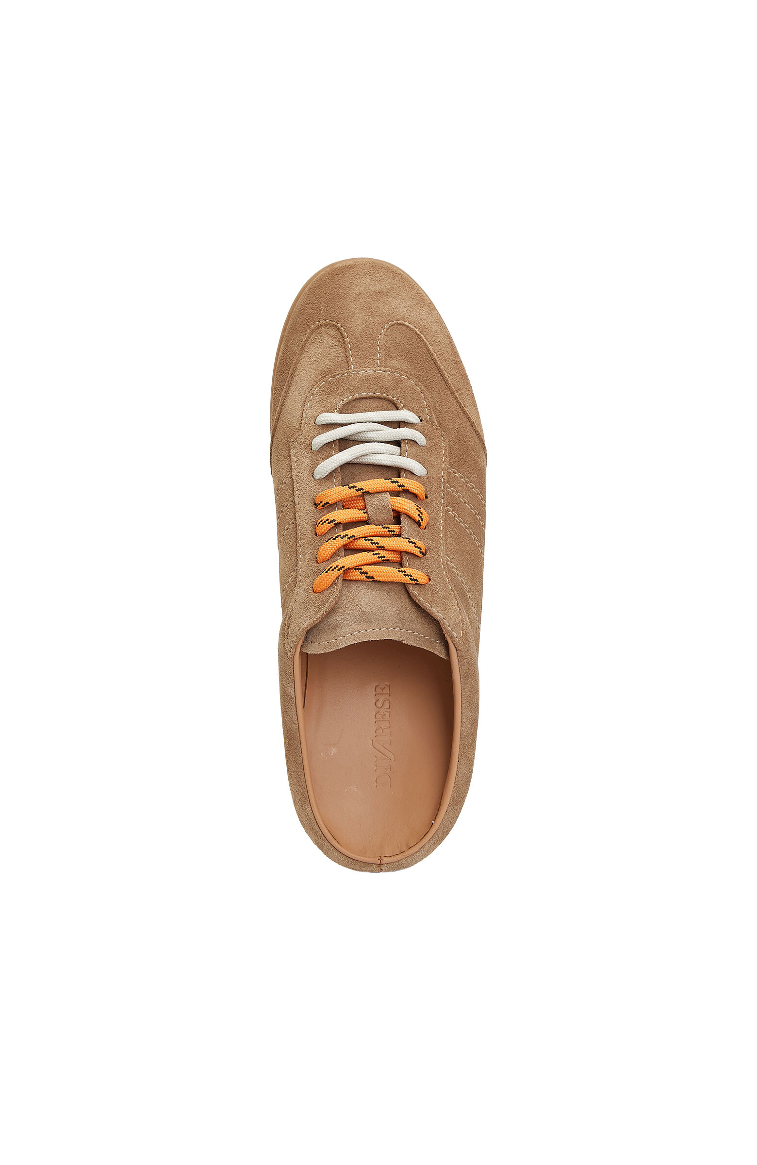 Bej Sneaker Görünümlü Kadın Deri Terlik