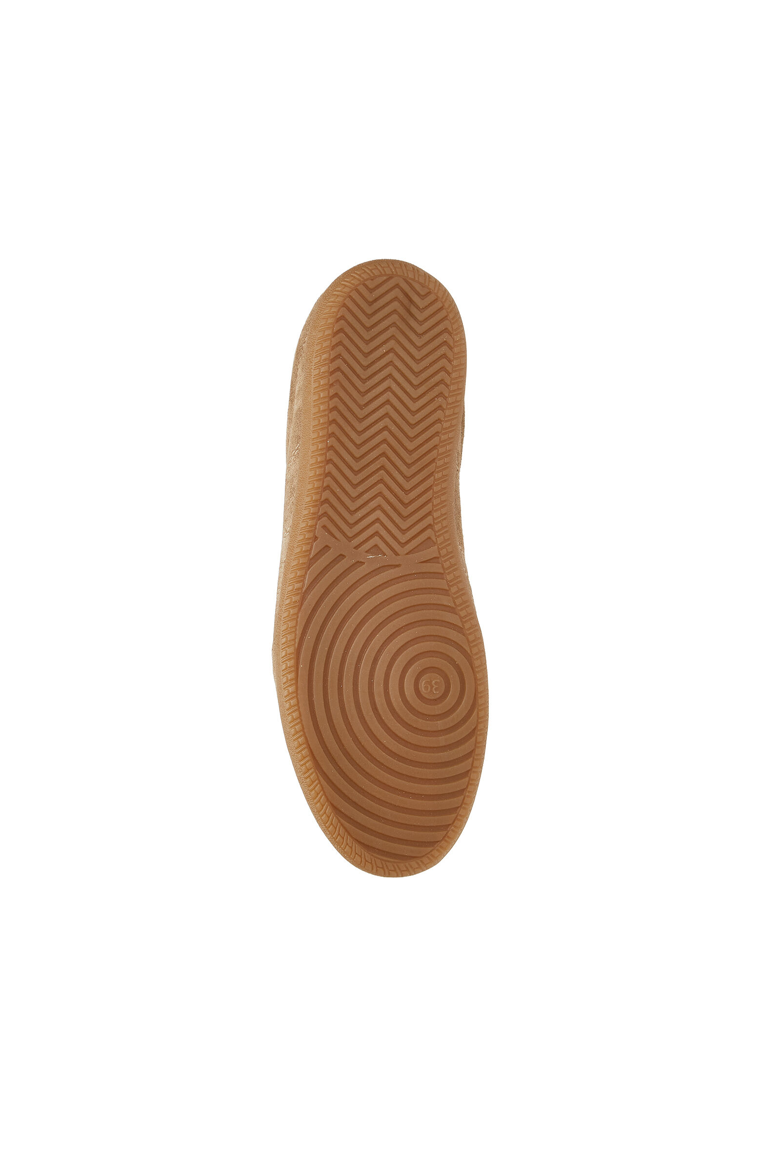 Bej Sneaker Görünümlü Kadın Deri Terlik