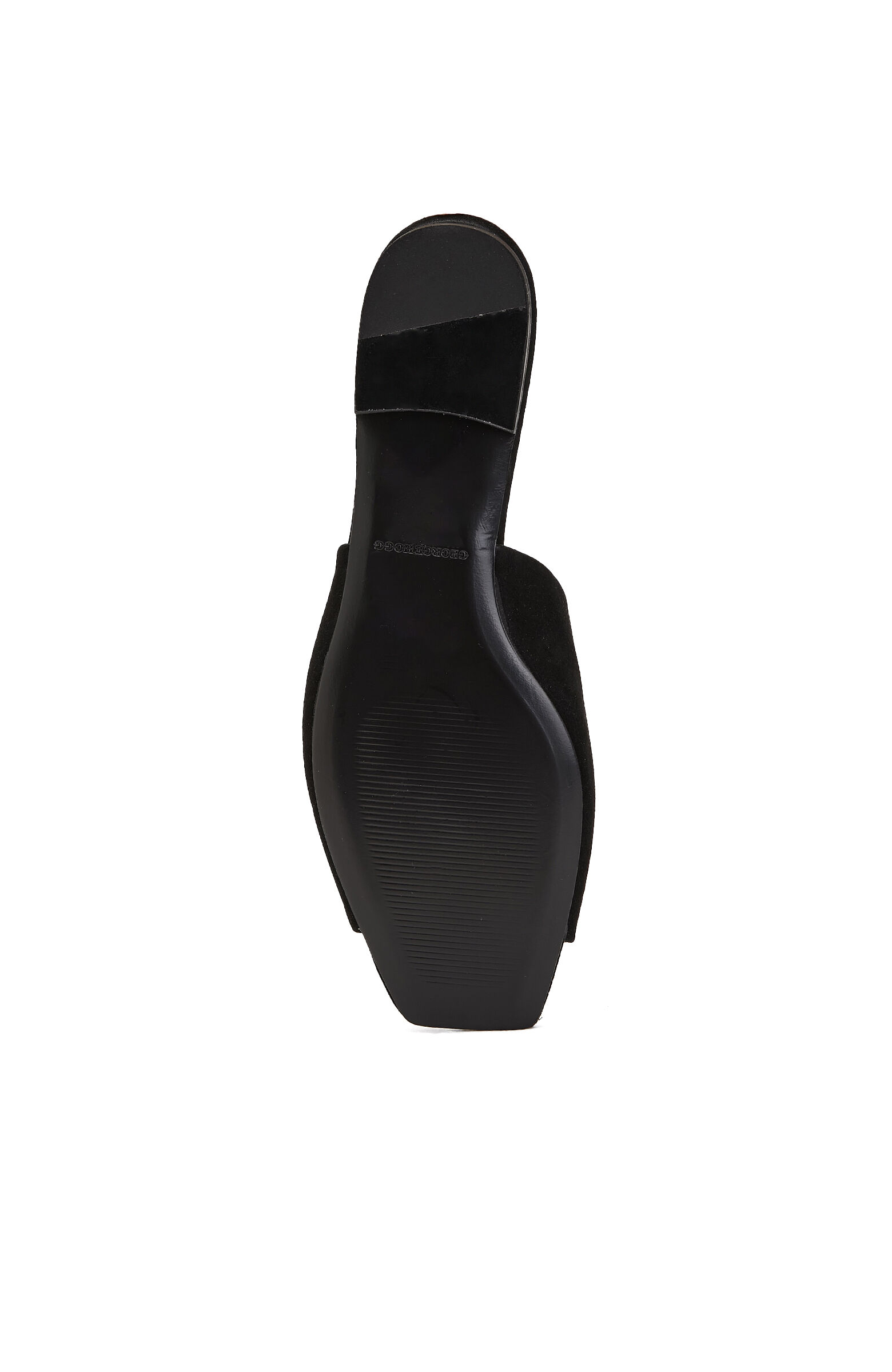 Siyah Bağcık Detaylı Kadın Deri Terlik