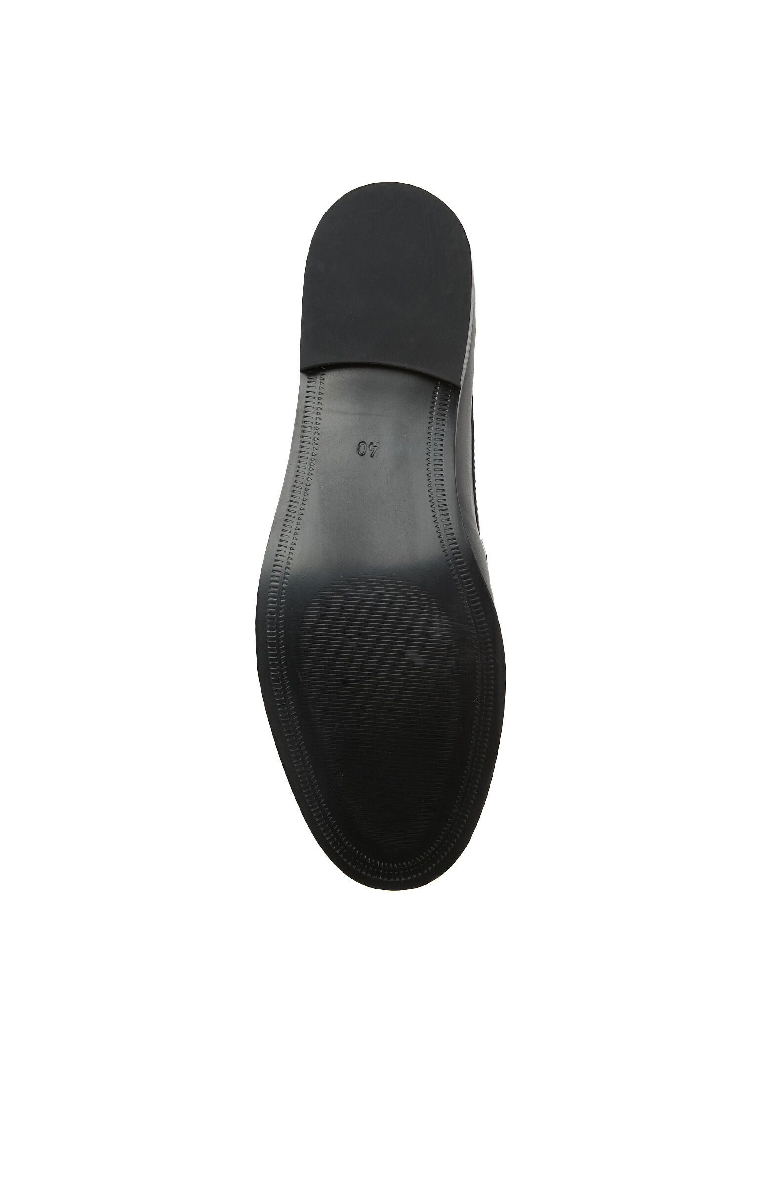 Siyah Kadın Deri Loafer