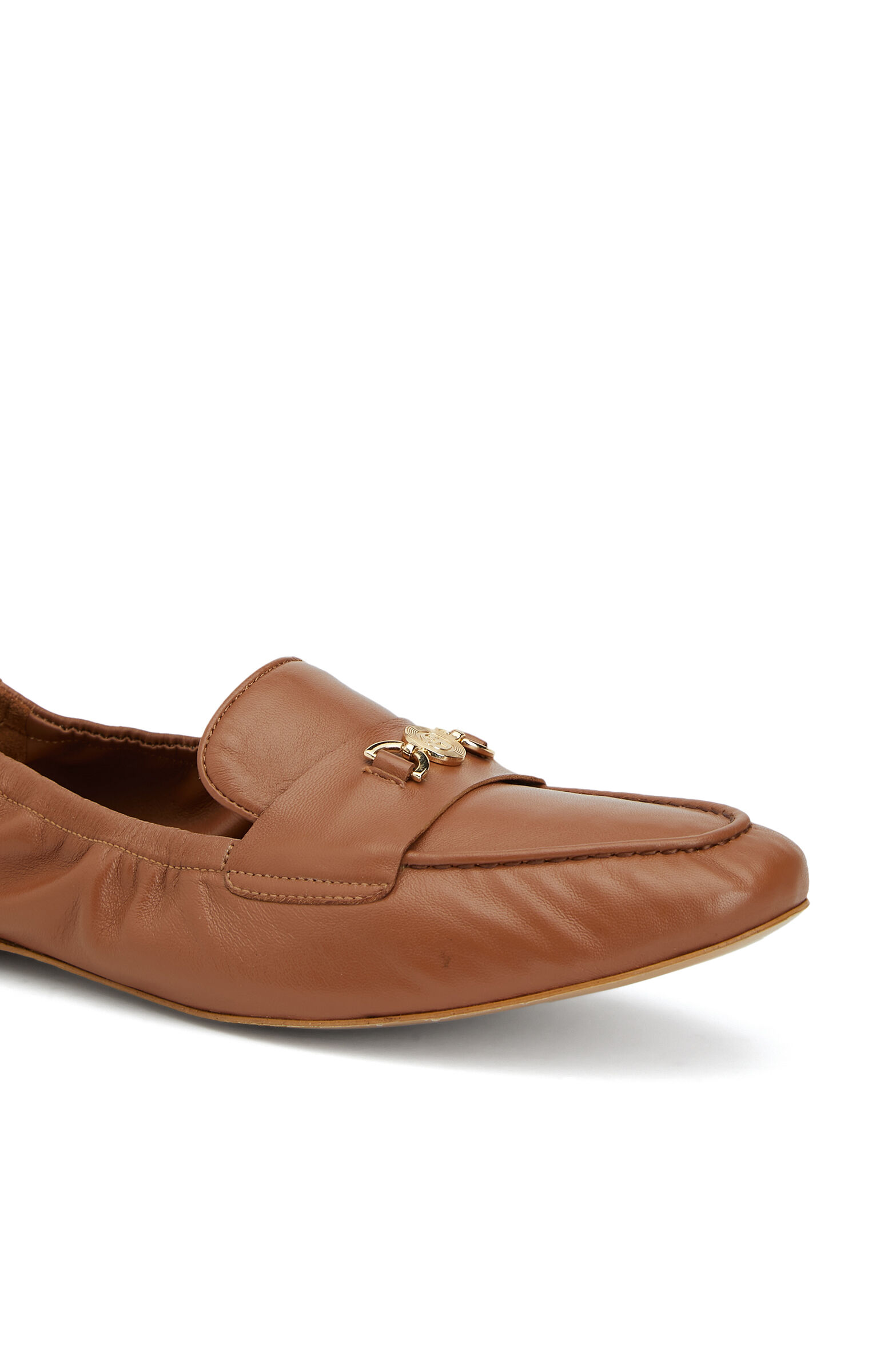 Taba Toka Detaylı Kadın Deri Loafer