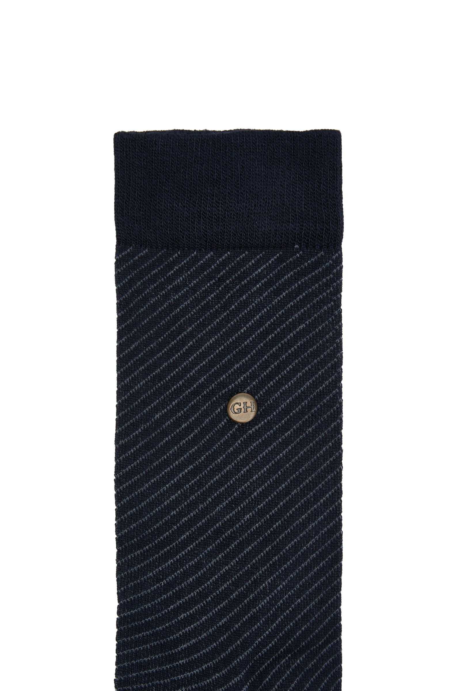 Navy Blue Men's Flat Socket Socks