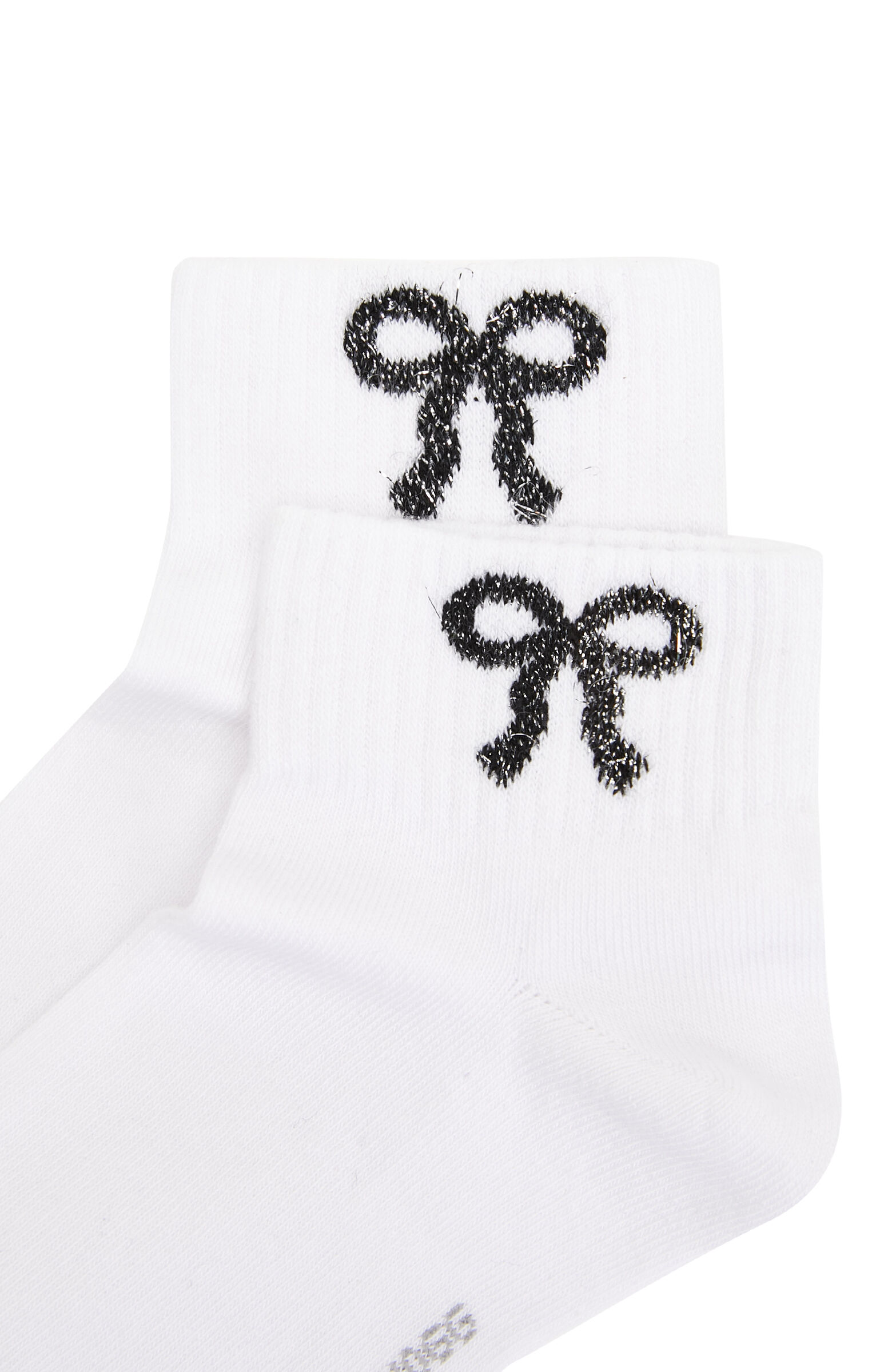 Beyaz Kadın Sneaker Çorap