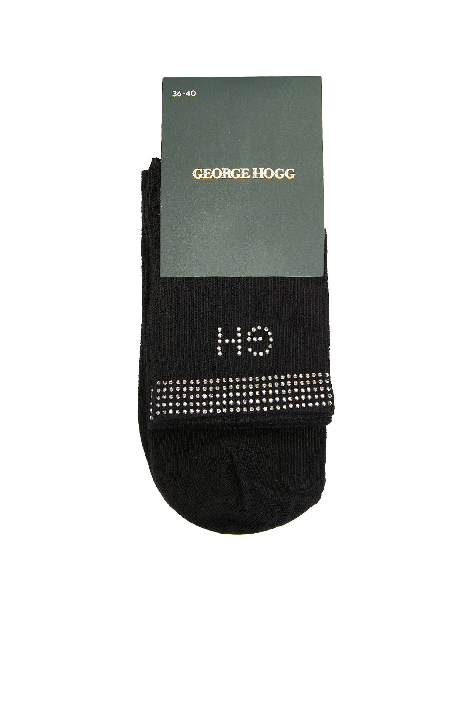 Siyah Kadın Sneaker Çorap