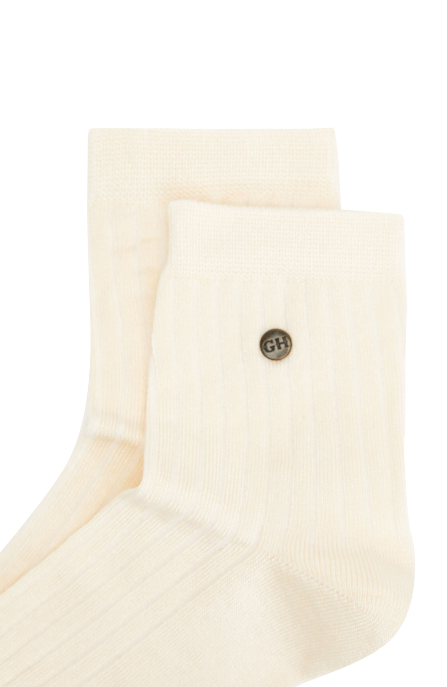 Ekru Kadın Bambu Soket Çorap