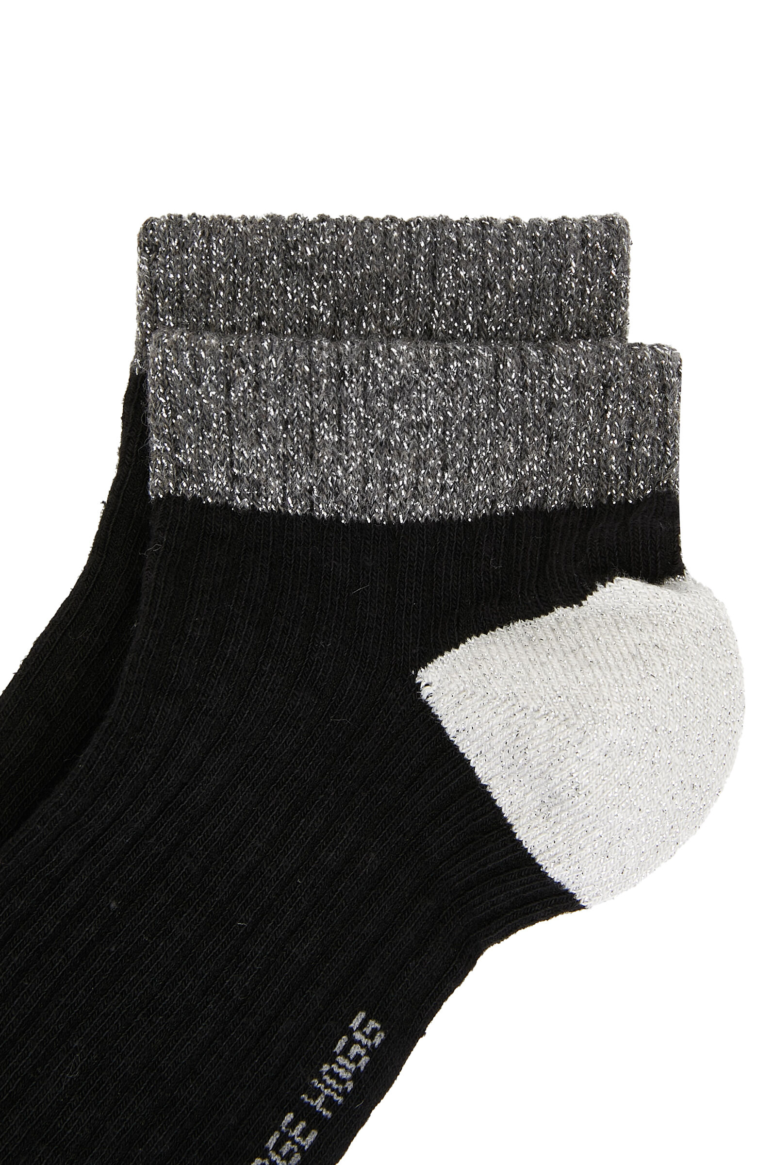 Siyah Düz Soket Çorap