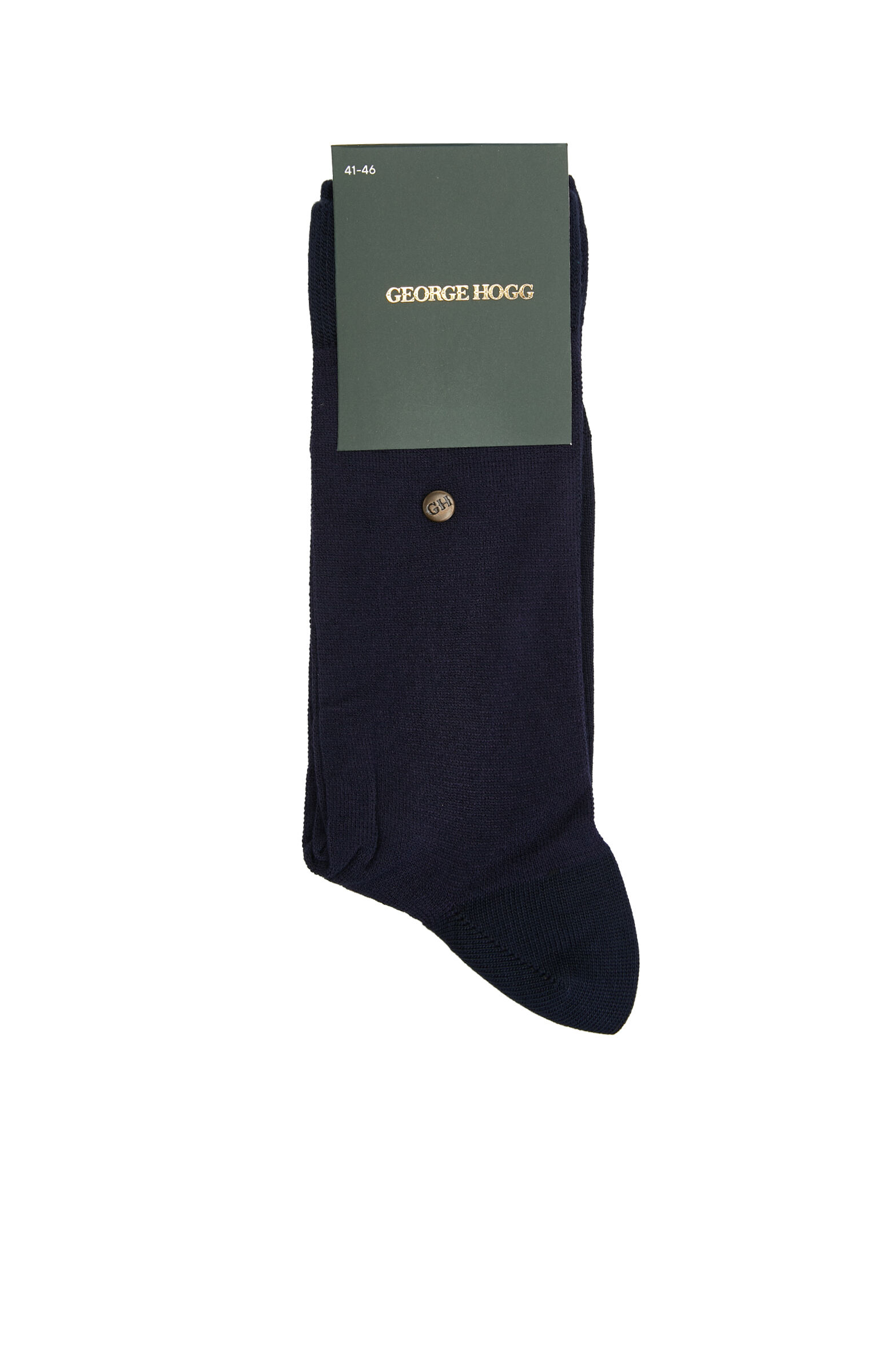 Lacivert Düz Soket Çorap