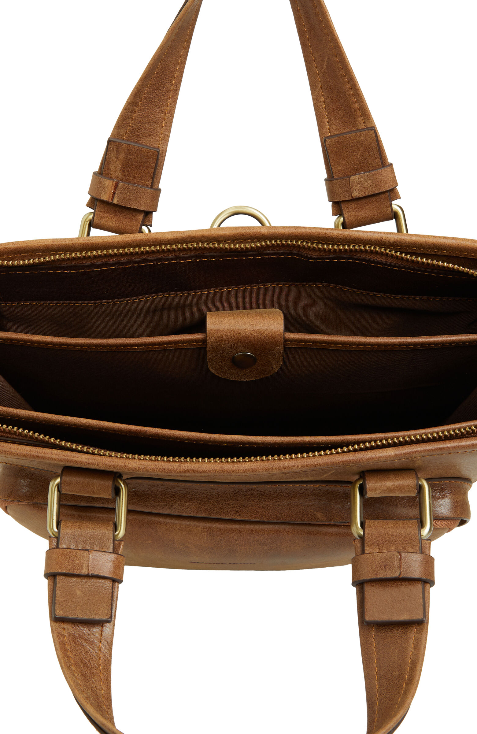 Kahverengi Erkek Deri Evrak Çantası