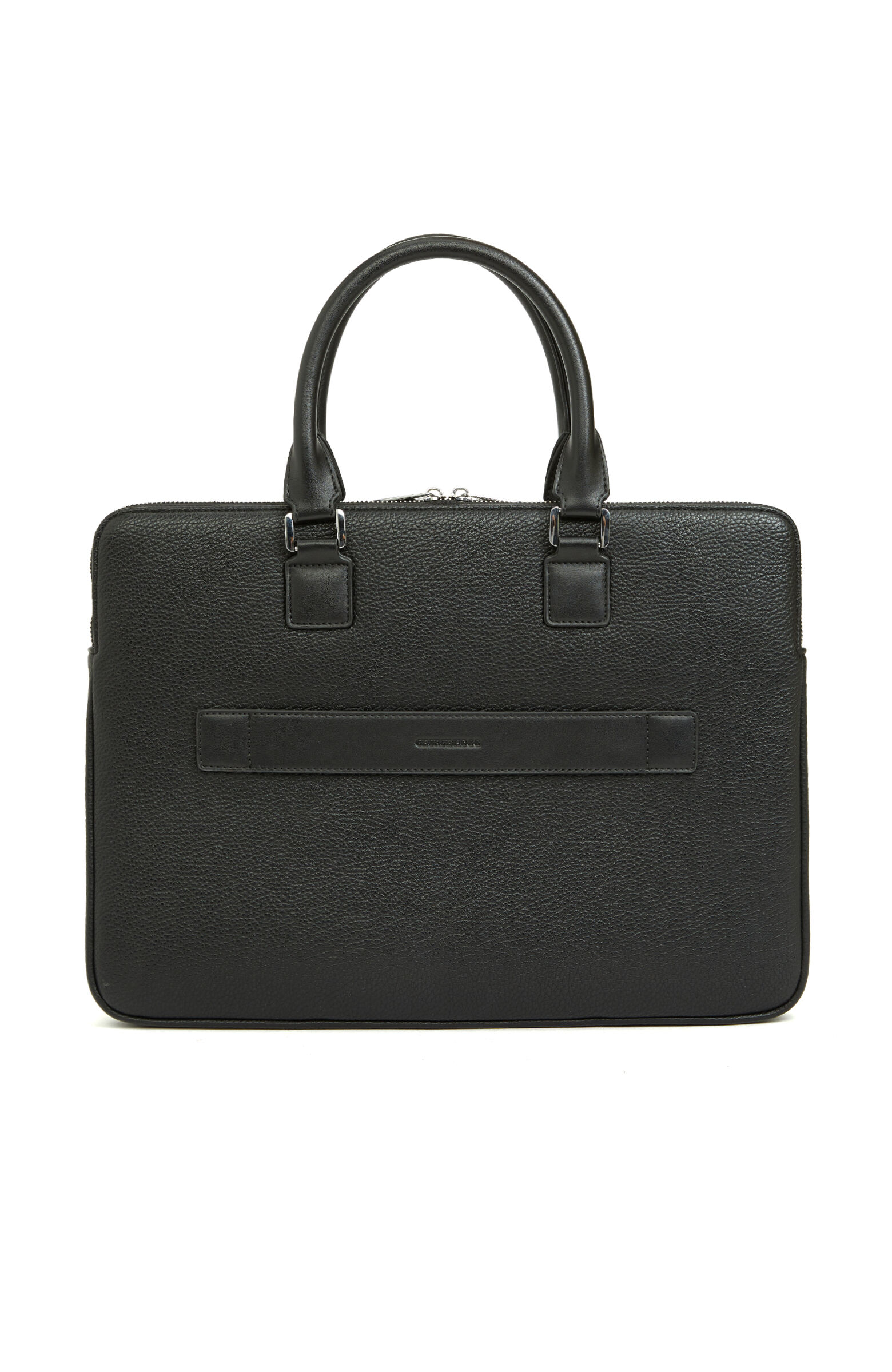 Siyah Erkek Suni Deri Laptop Çantası