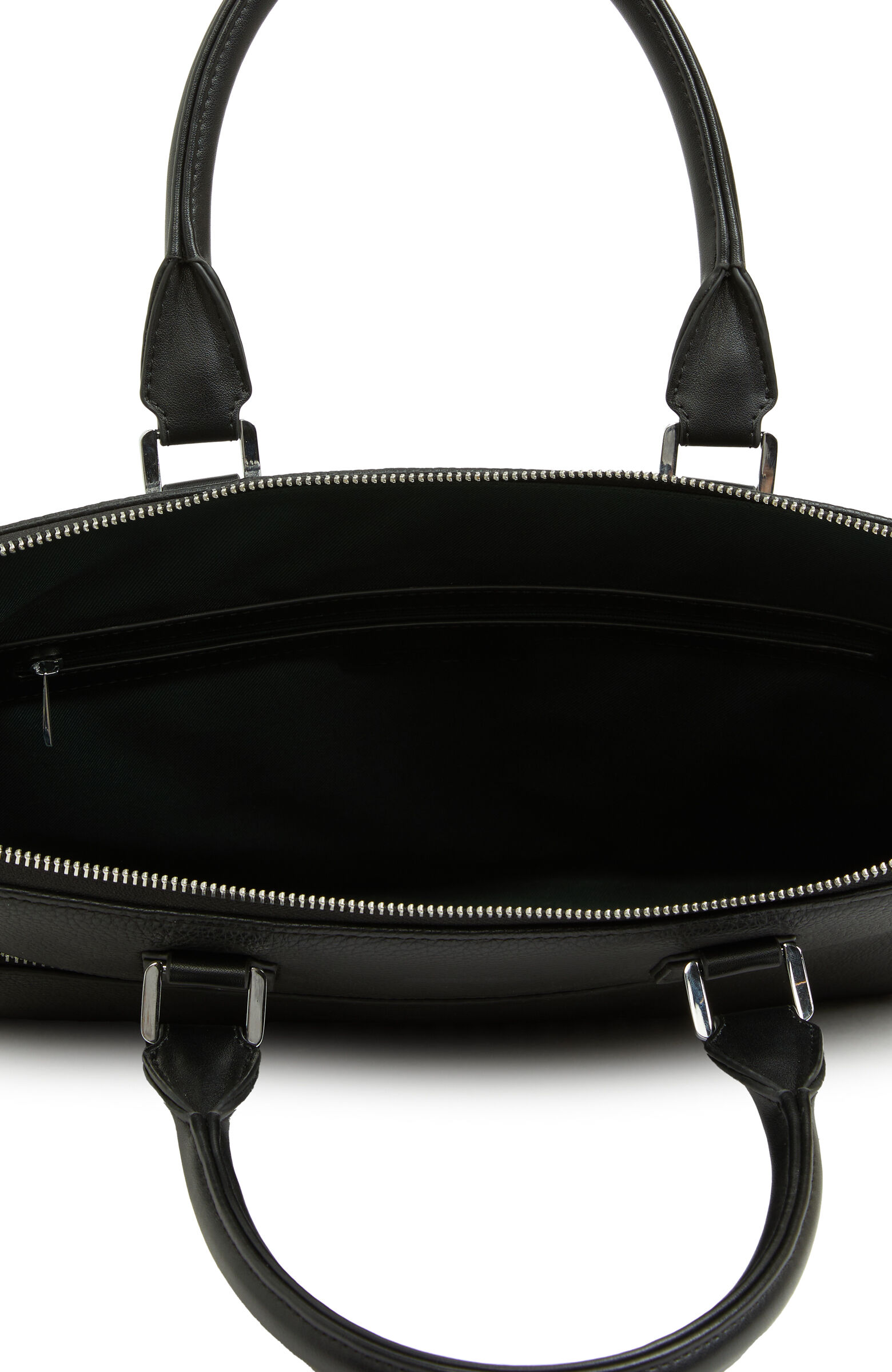 Siyah Erkek Suni Deri Laptop Çantası