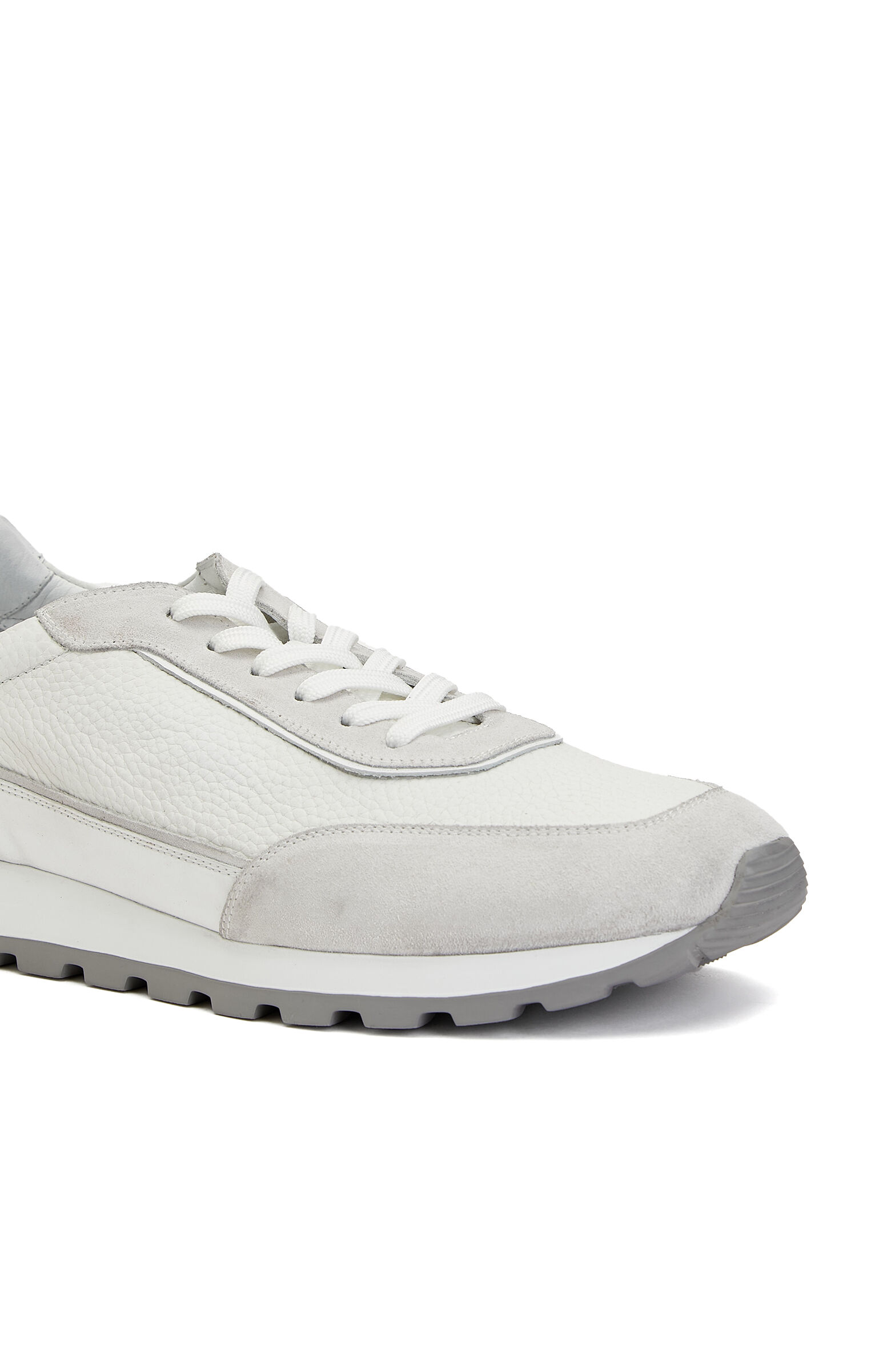 Beyaz Erkek Deri Sneaker