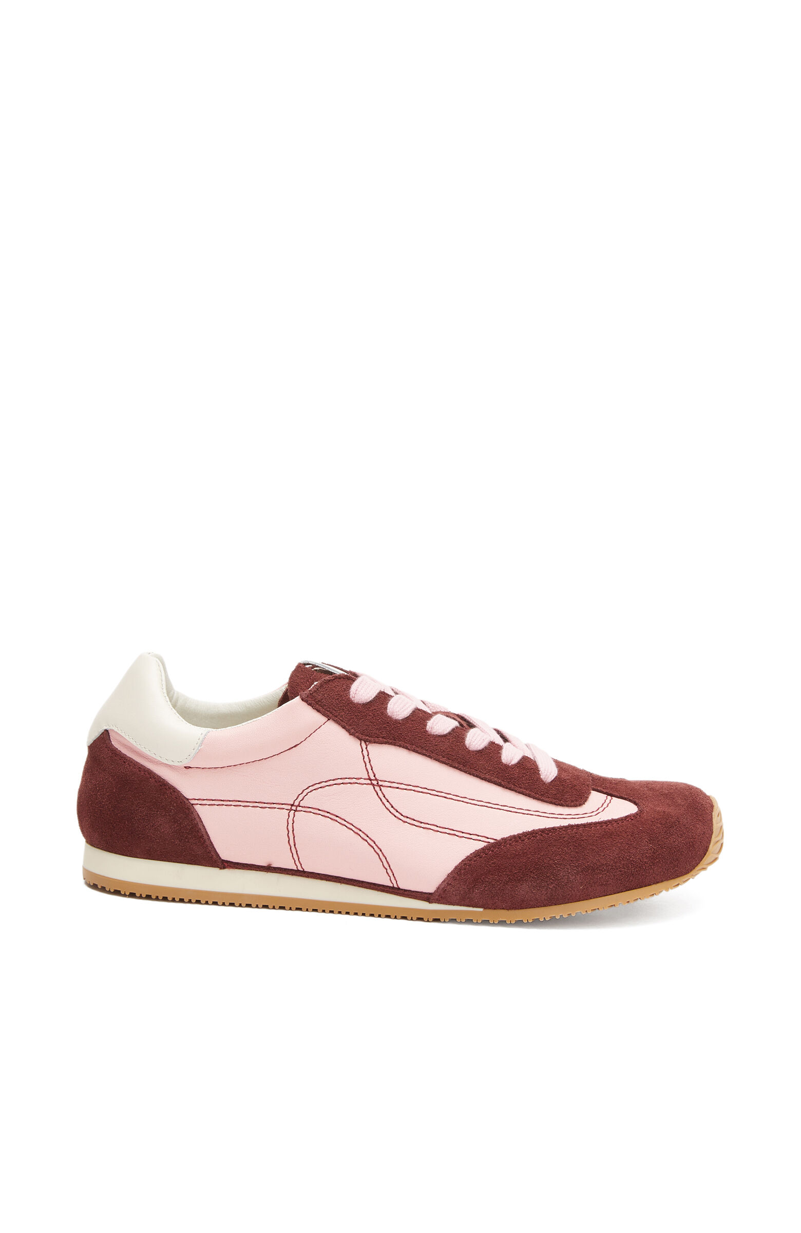 Pembe Kadın Rahat Süet Sneaker