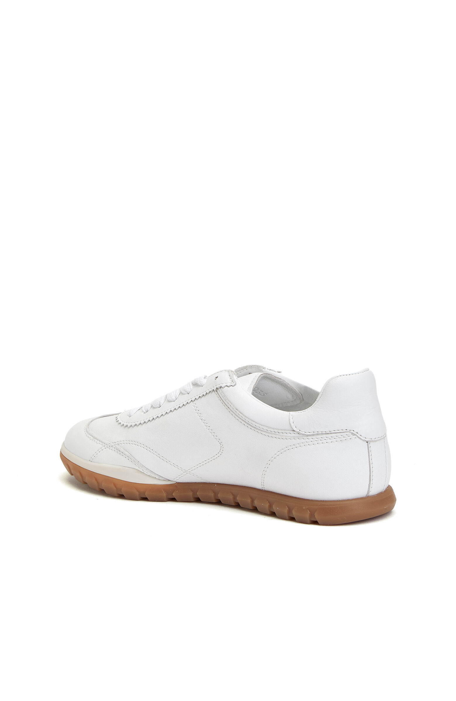 Beyaz Rahat Kadın Deri Sneaker