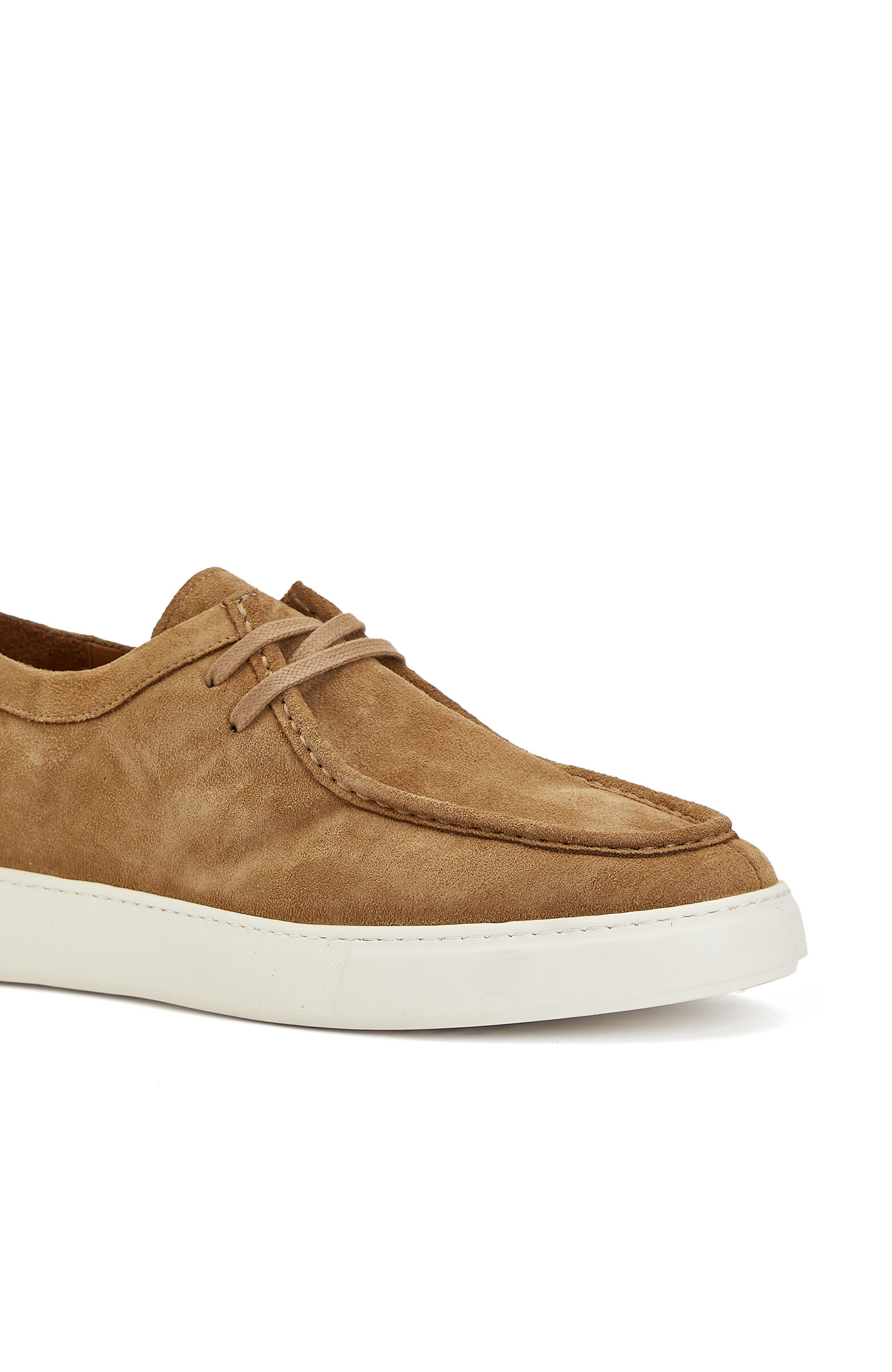 Camel Saraç Detaylı Erkek Deri Ayakkabı