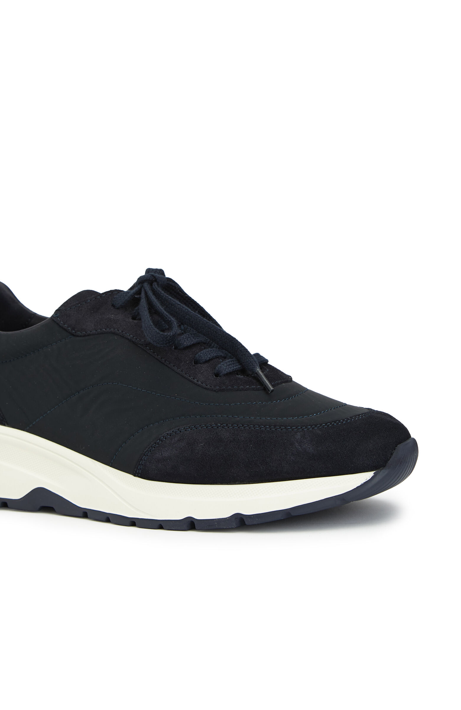 Lacivert Erkek Deri Sneaker