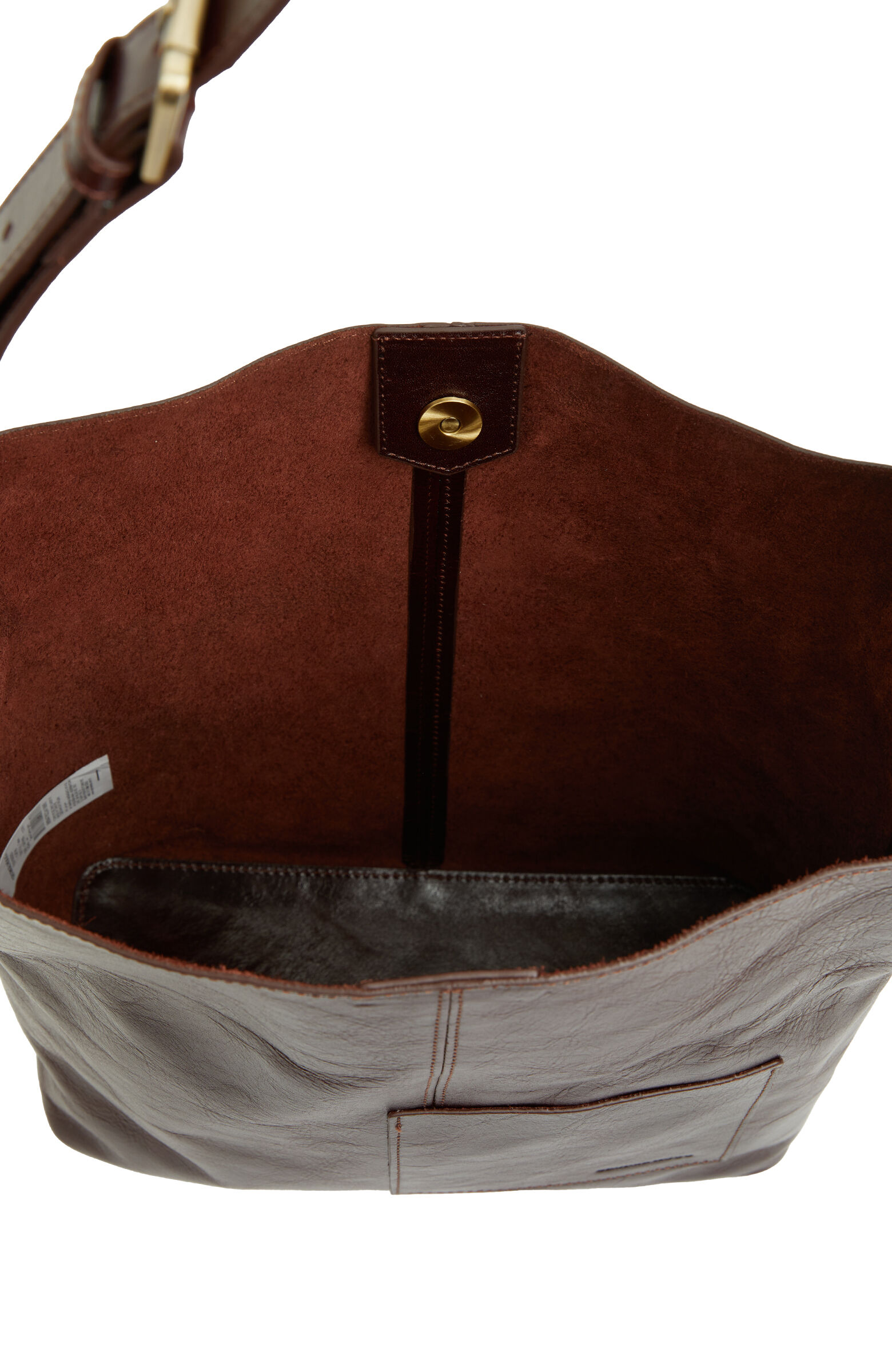 Taba Cep Detaylı Kadın Deri Çanta