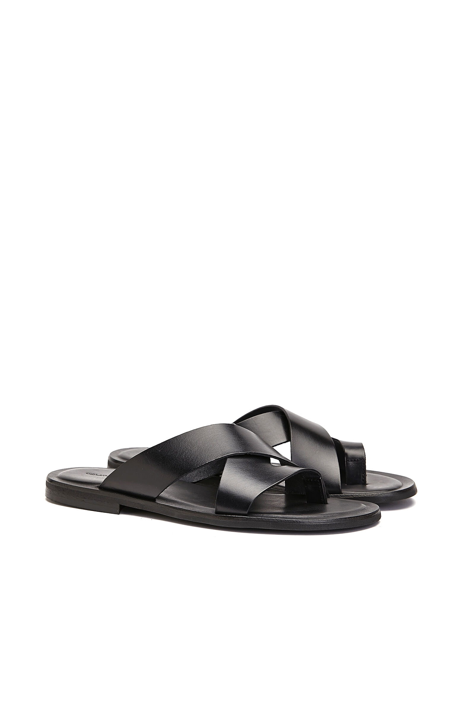 Siyah Erkek Günlük Rahat Deri Terlik