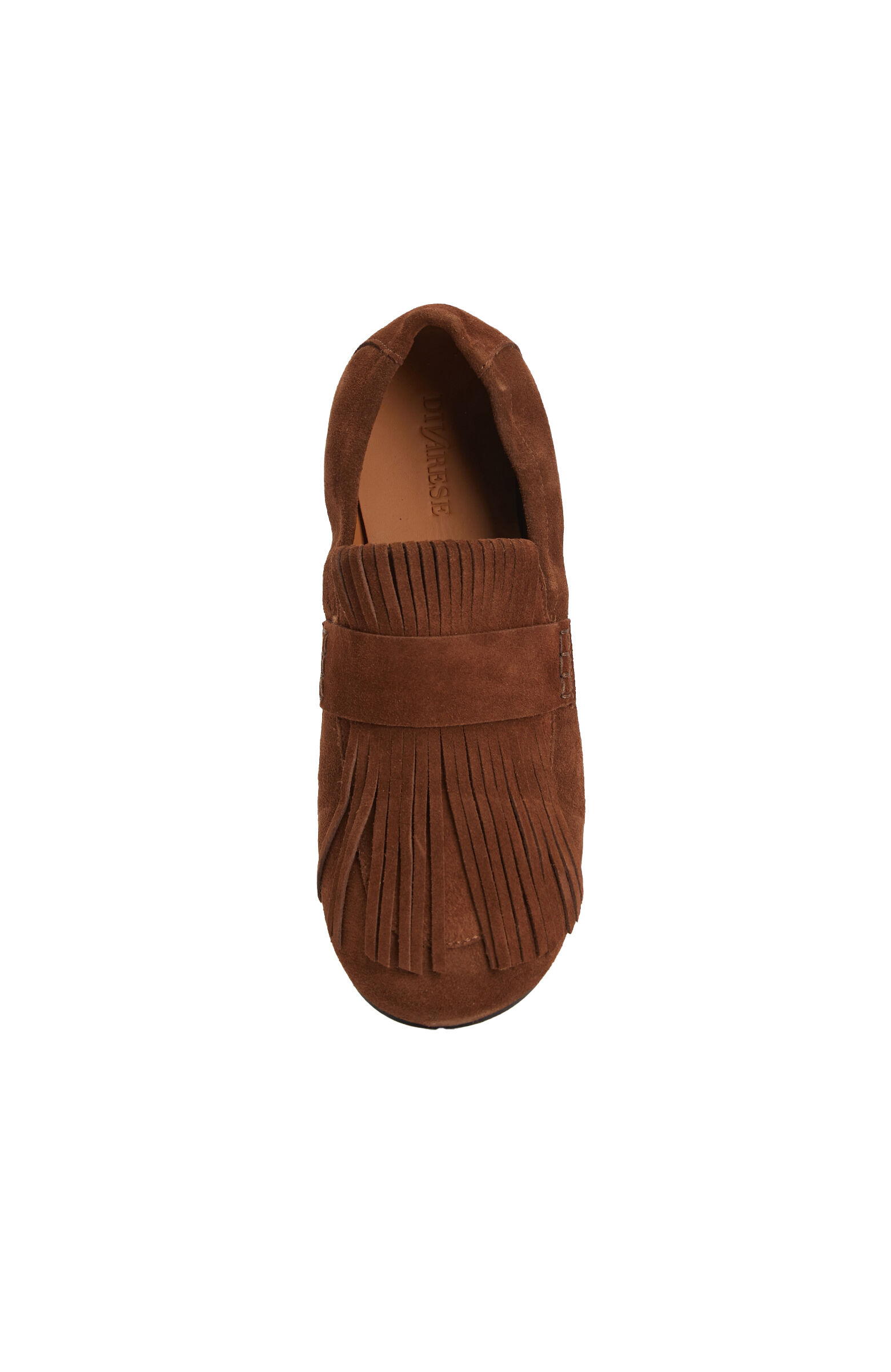 Kahverengi Kadın Günlük Rahat Süet Loafer