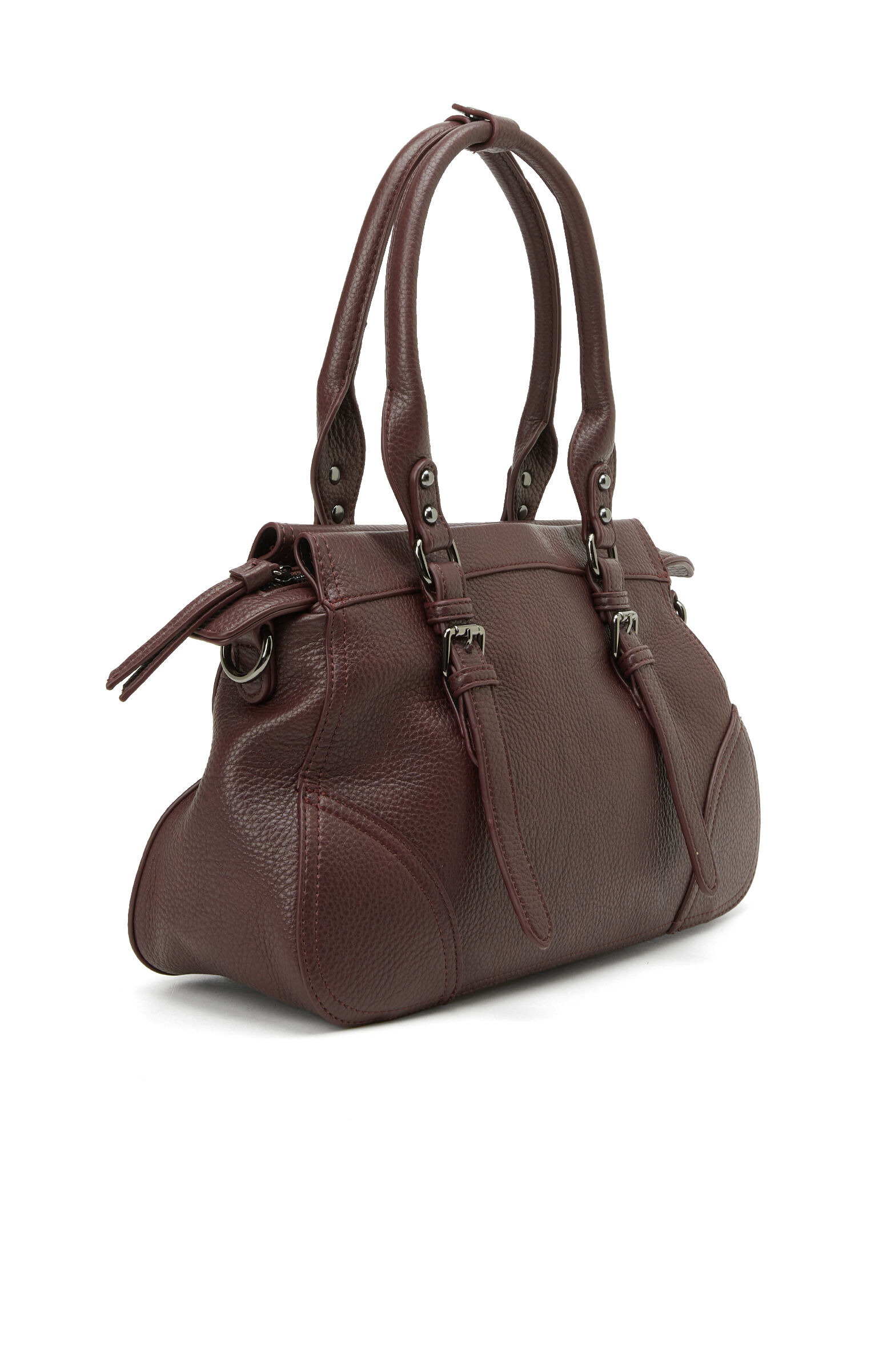 Bordo Kadın Soft Floter Çanta