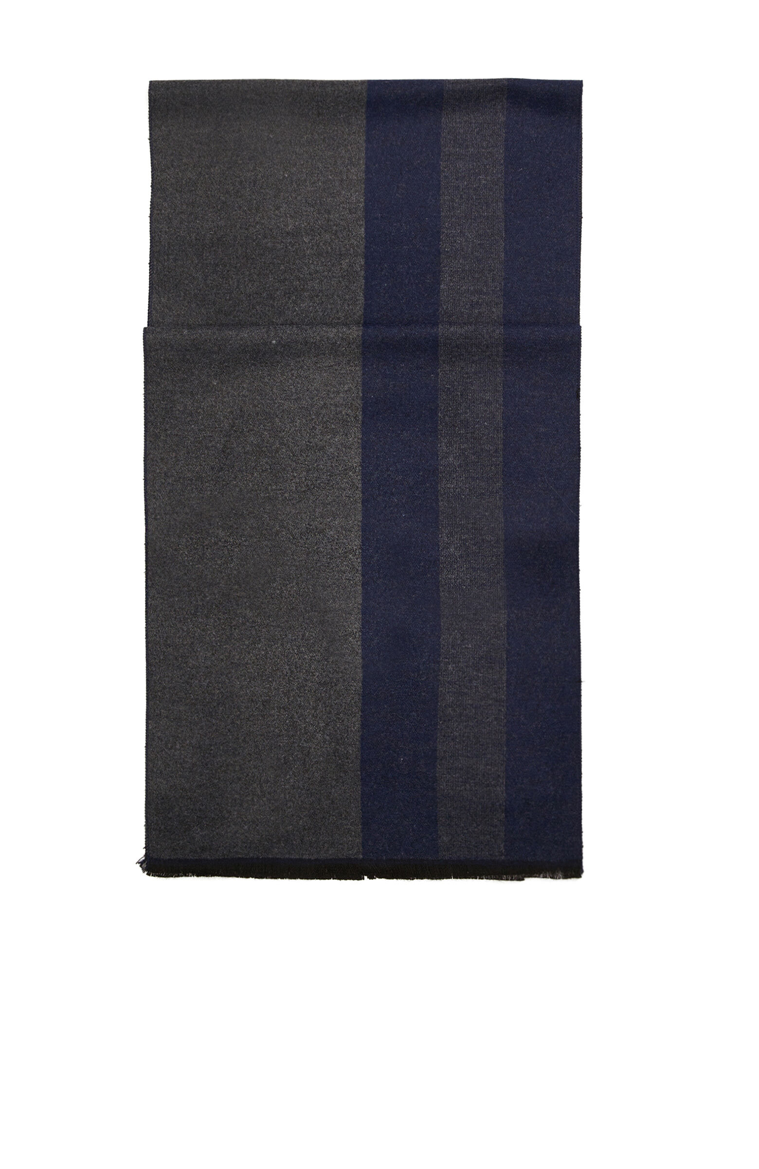 Navy Blue Striped Patterned Men's Soft Scarf