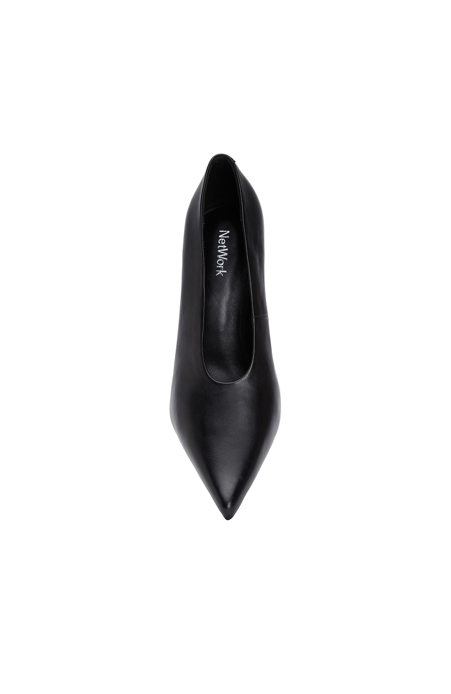 Siyah Rahat Süet Stiletto