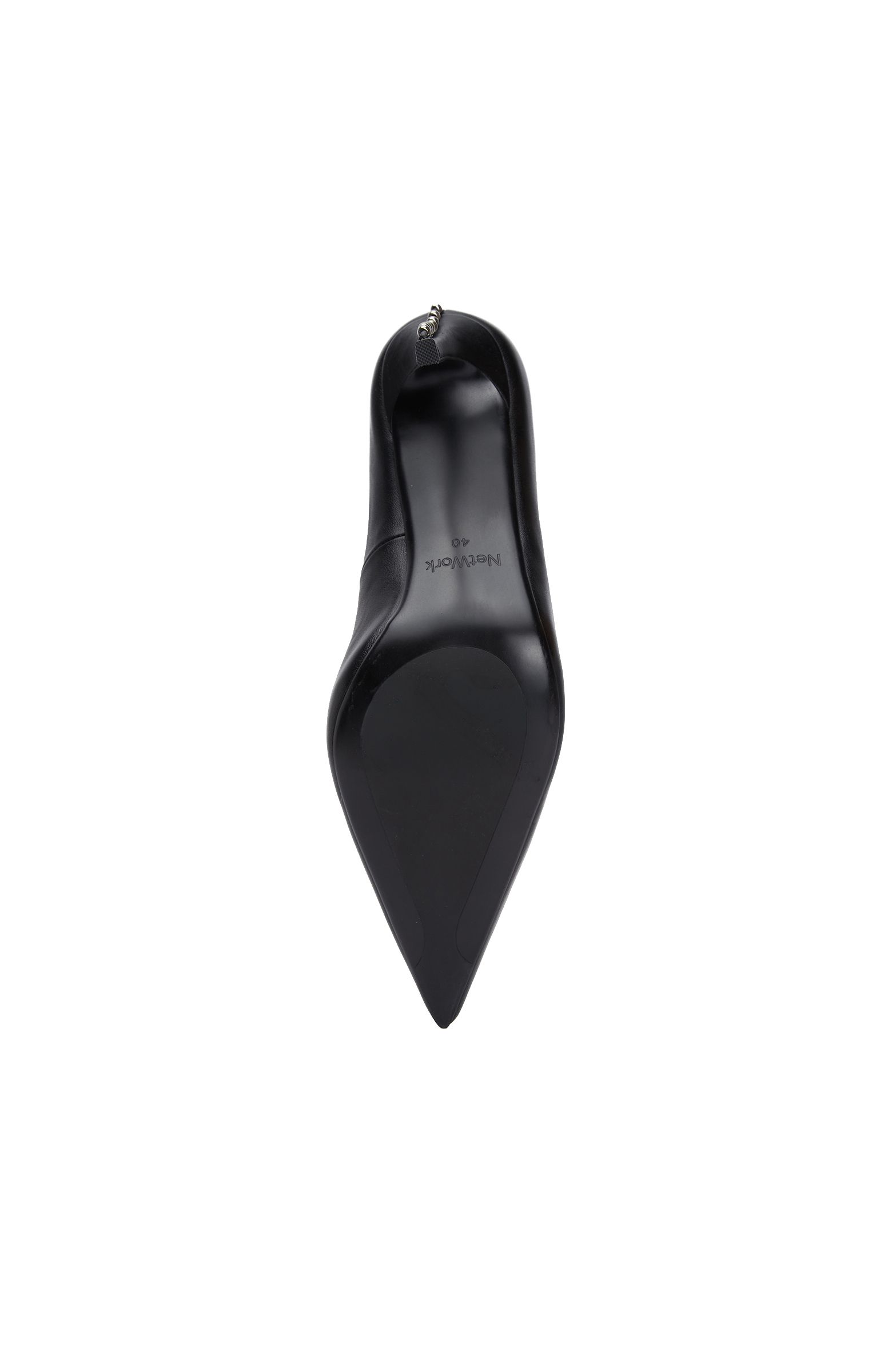 Siyah Rahat Süet Stiletto