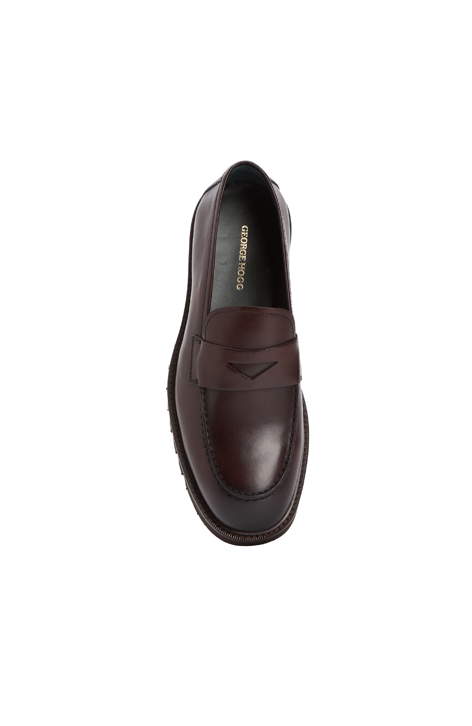 Brown Men's Leather Loafer