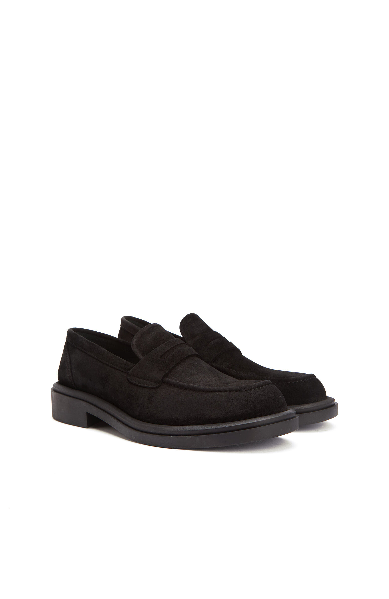 Lacivert Erkek Süet Loafer