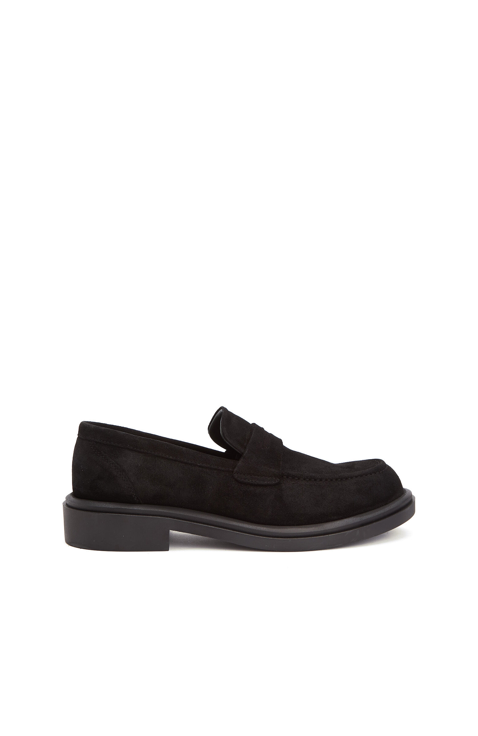 Siyah Erkek Süet Loafer