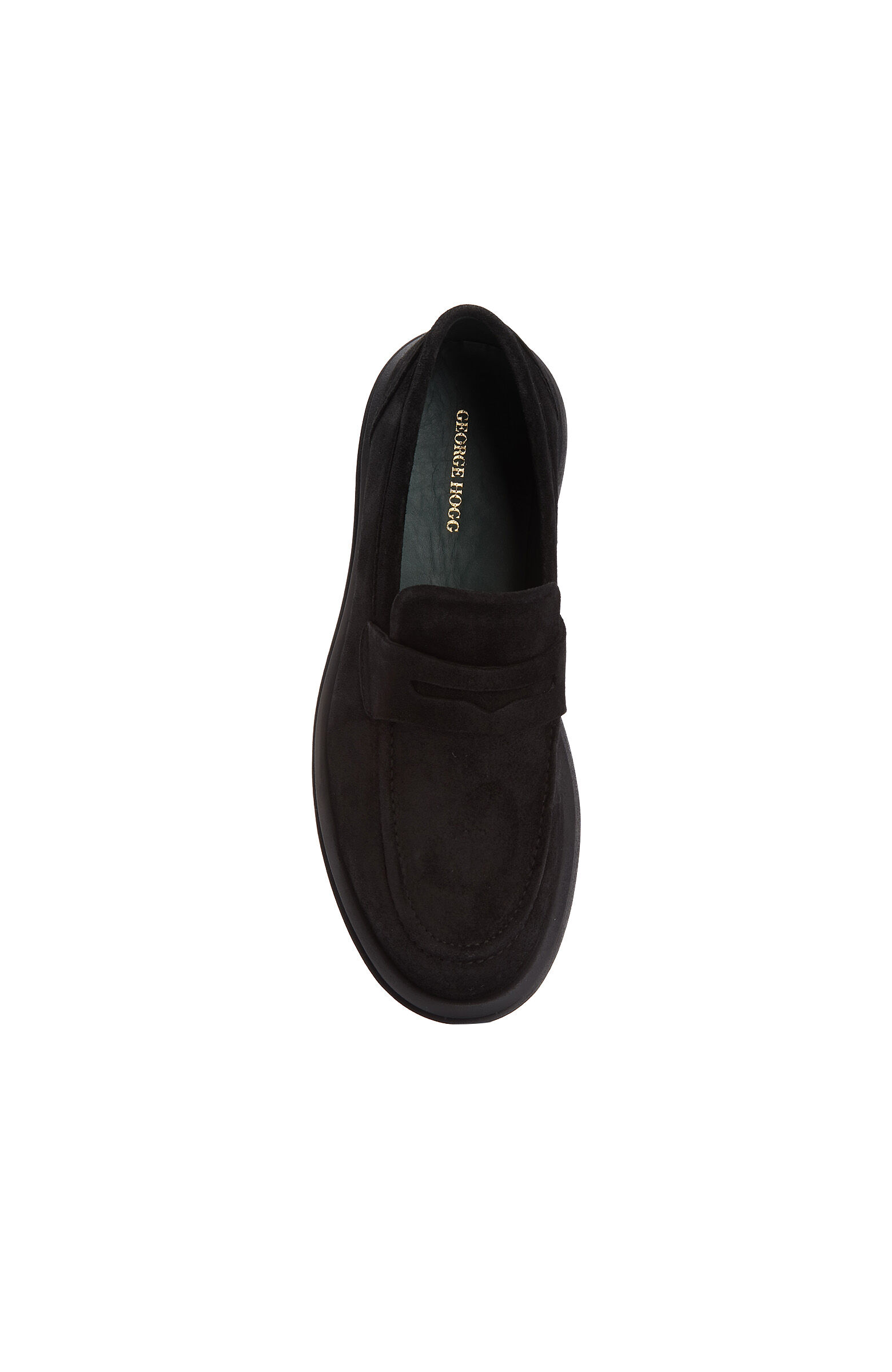 Siyah Erkek Süet Loafer