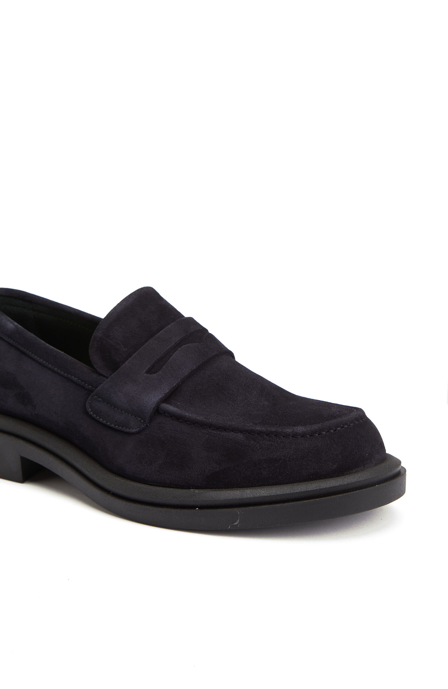 Lacivert Erkek Süet Loafer