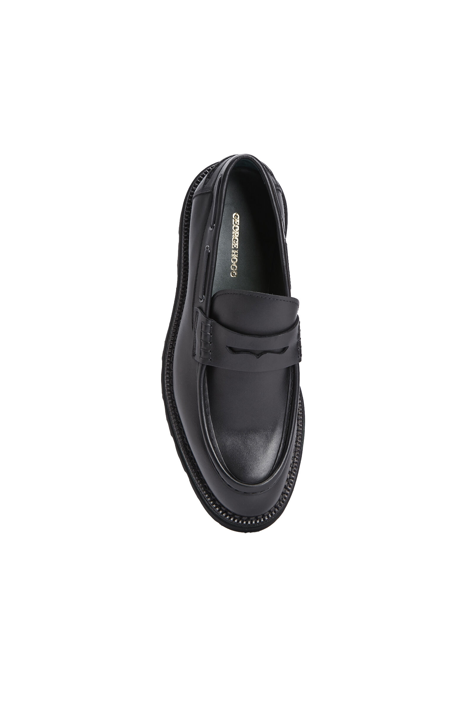 Siyah Erkek Deri Loafer