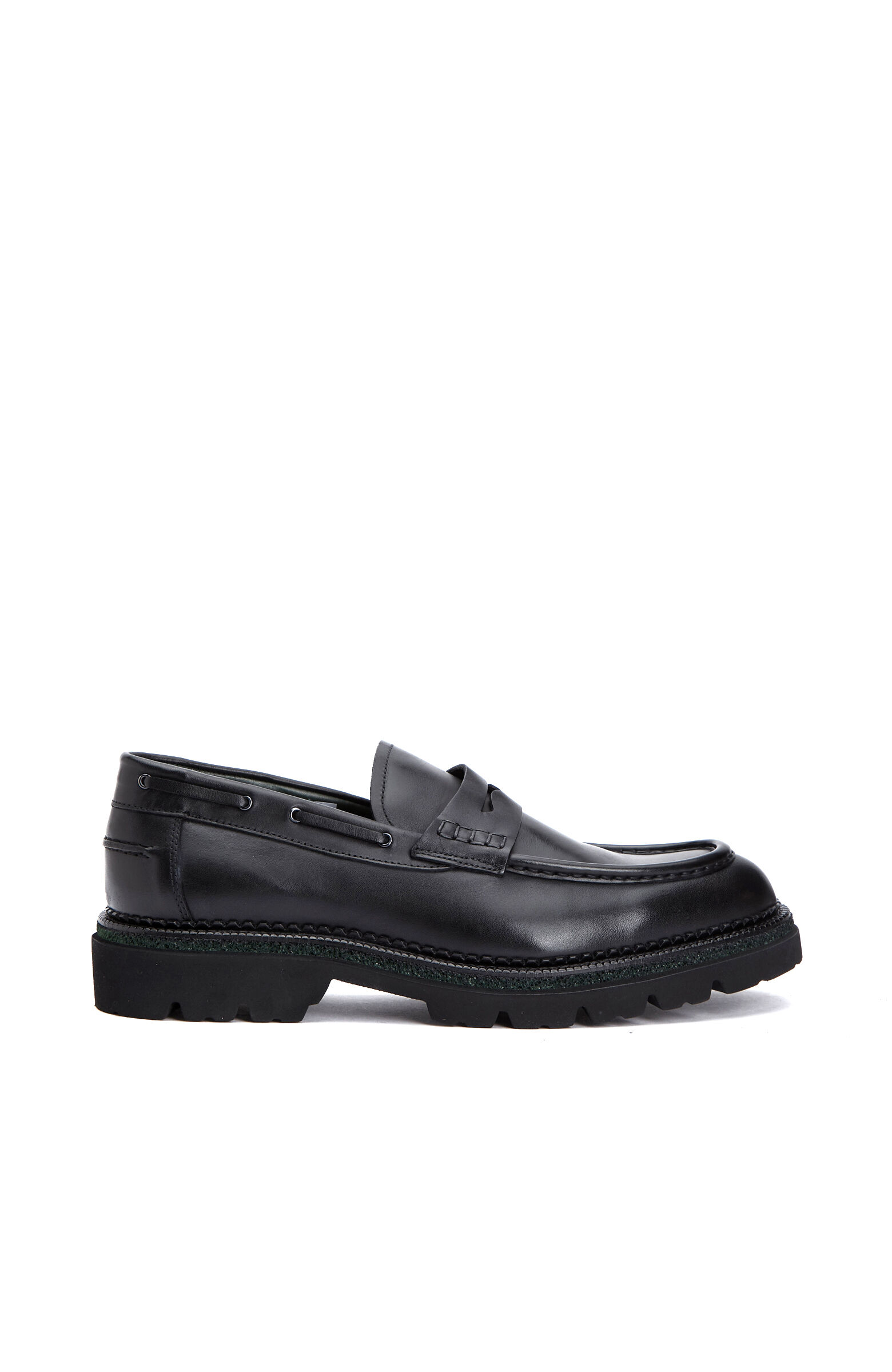 Siyah Erkek Deri Loafer