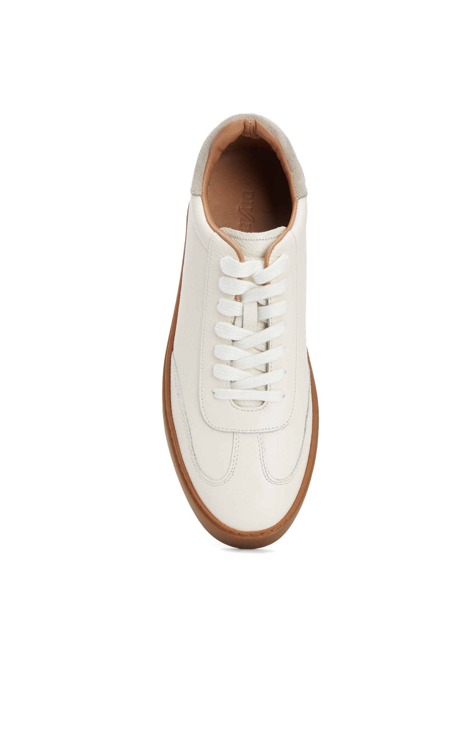 Ekru Erkek Floter Deri Sneaker