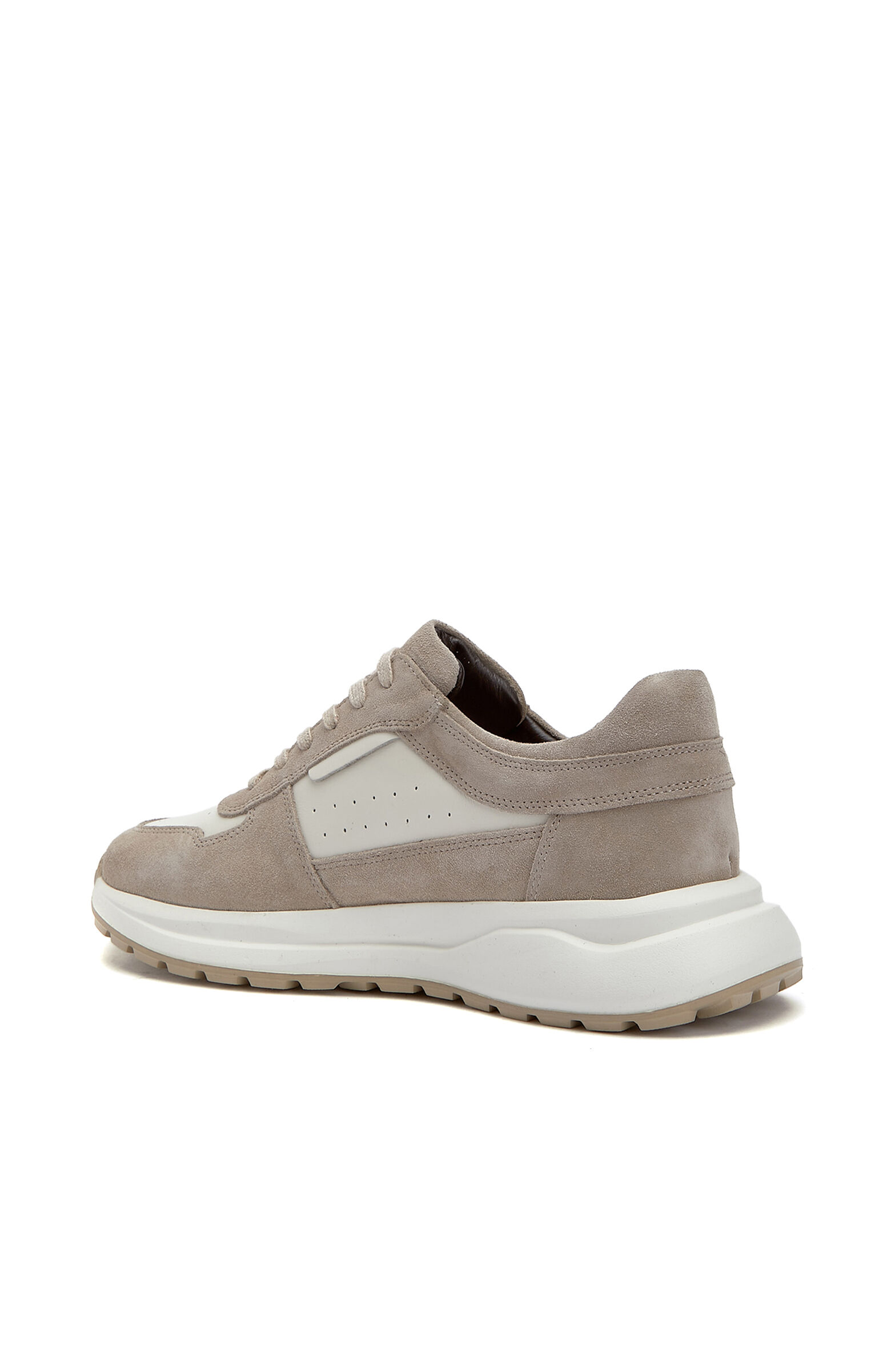 Ekru Bej Günlük Rahat Erkek Süet Sneaker