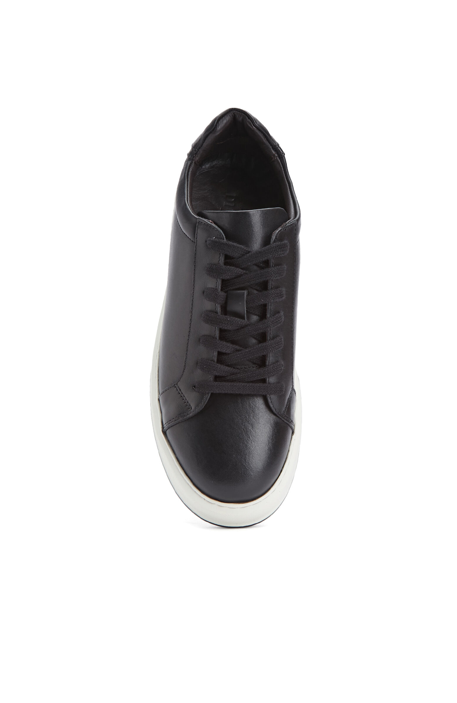 Siyah Günlük Rahat Erkek Deri Sneaker