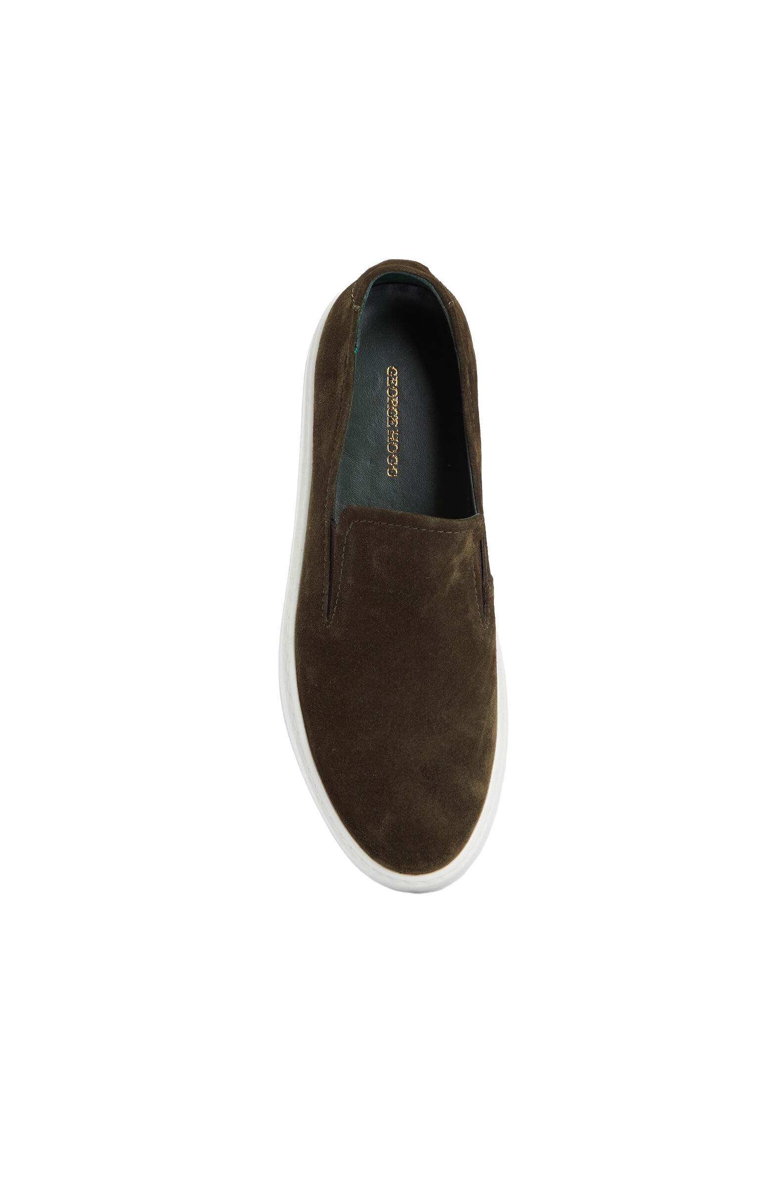 Khaki Men's Suede Loafer