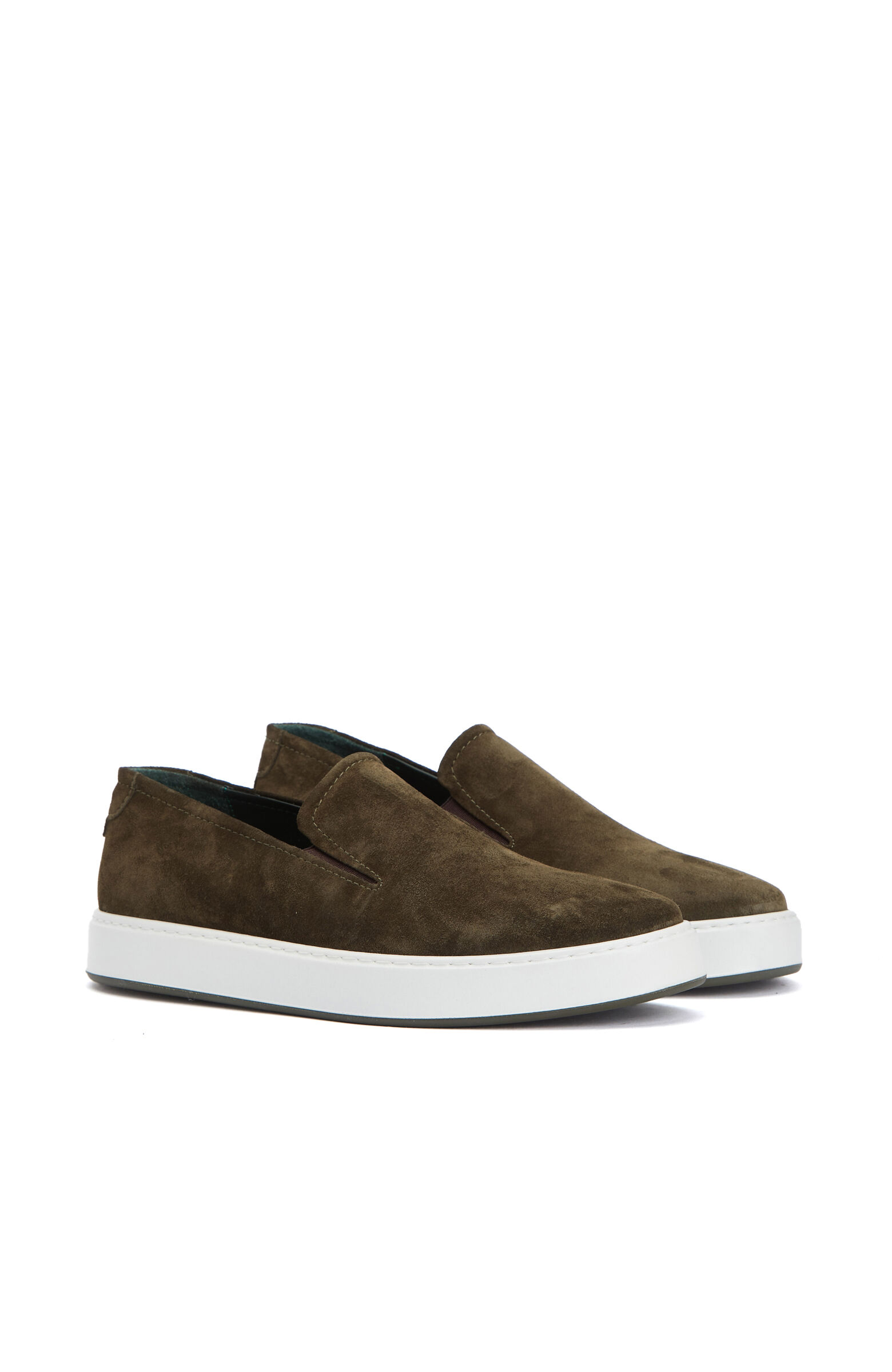 Haki Erkek Süet Loafer