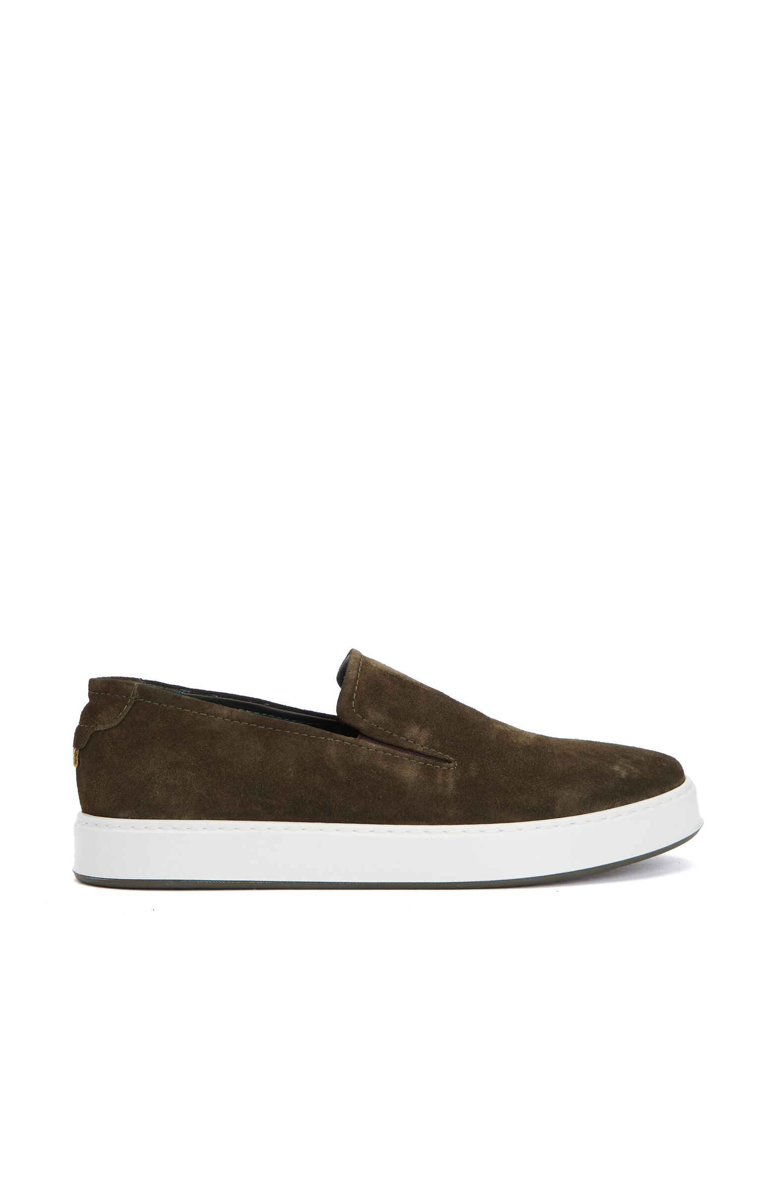 Haki Erkek Süet Loafer